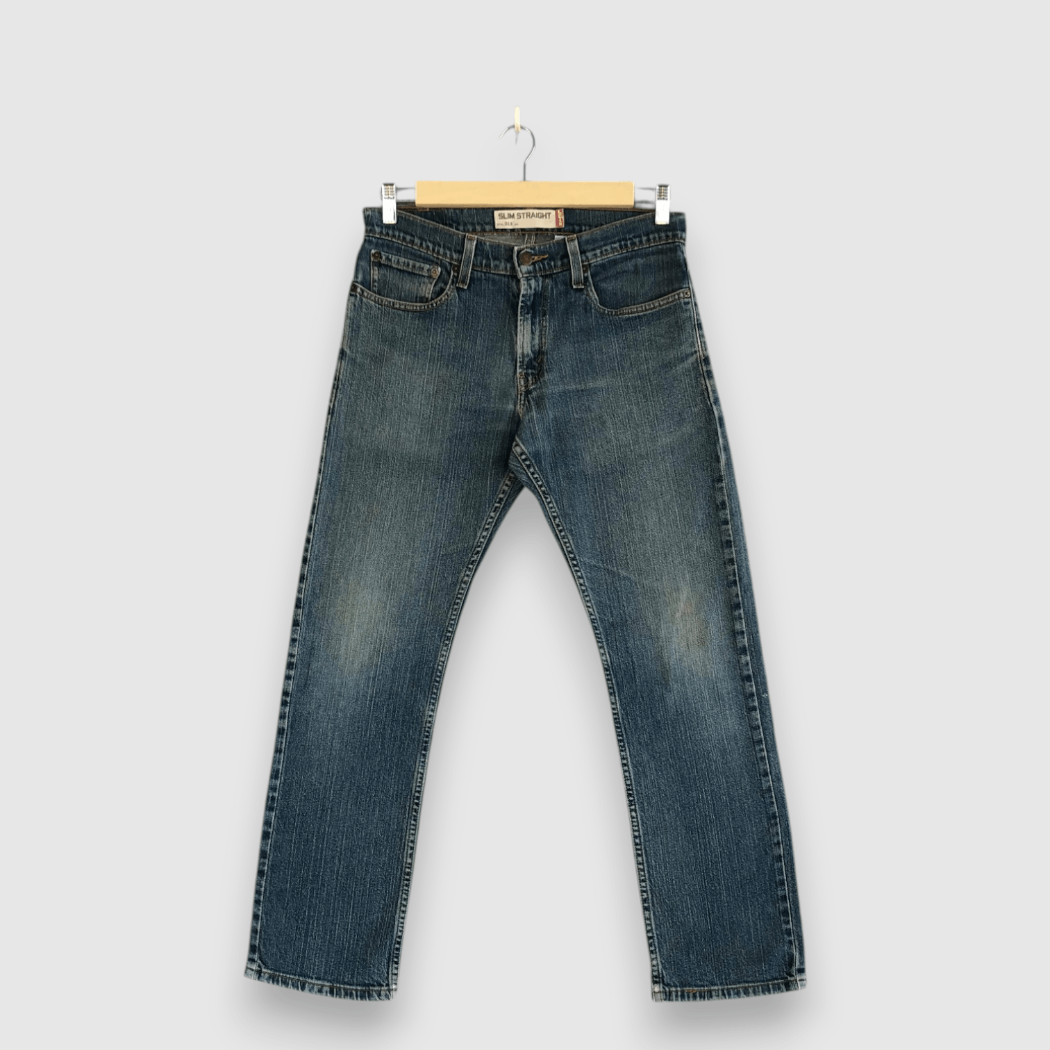 Levi's Vintage Y2k Levis 514 Faded Jeans Levi's Slim Straight Denim Size US 30 / EU 46 - 1 Thumbnail