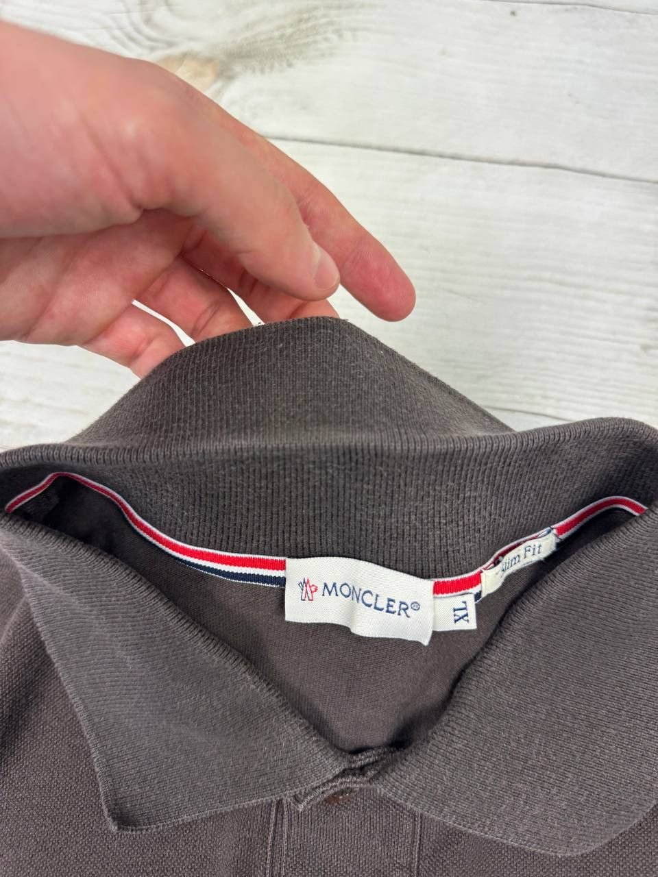 Moncler Vintage Moncler Polo Shirt Long Sleeve Size US XL / EU 56 / 4 - 9 Thumbnail
