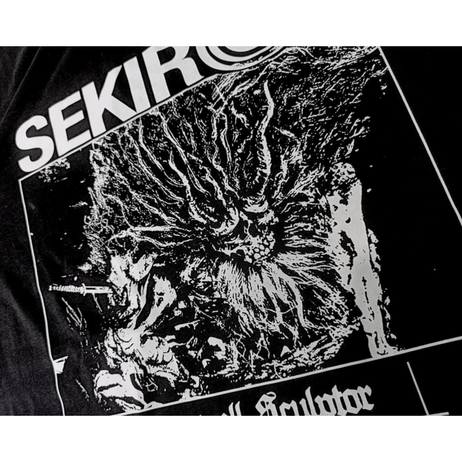 Japanese Brand Sekiro Inspired Drone Metal Shirt – Dark Fantasy Art Tee Size US L / EU 52-54 / 3 - 3 Thumbnail