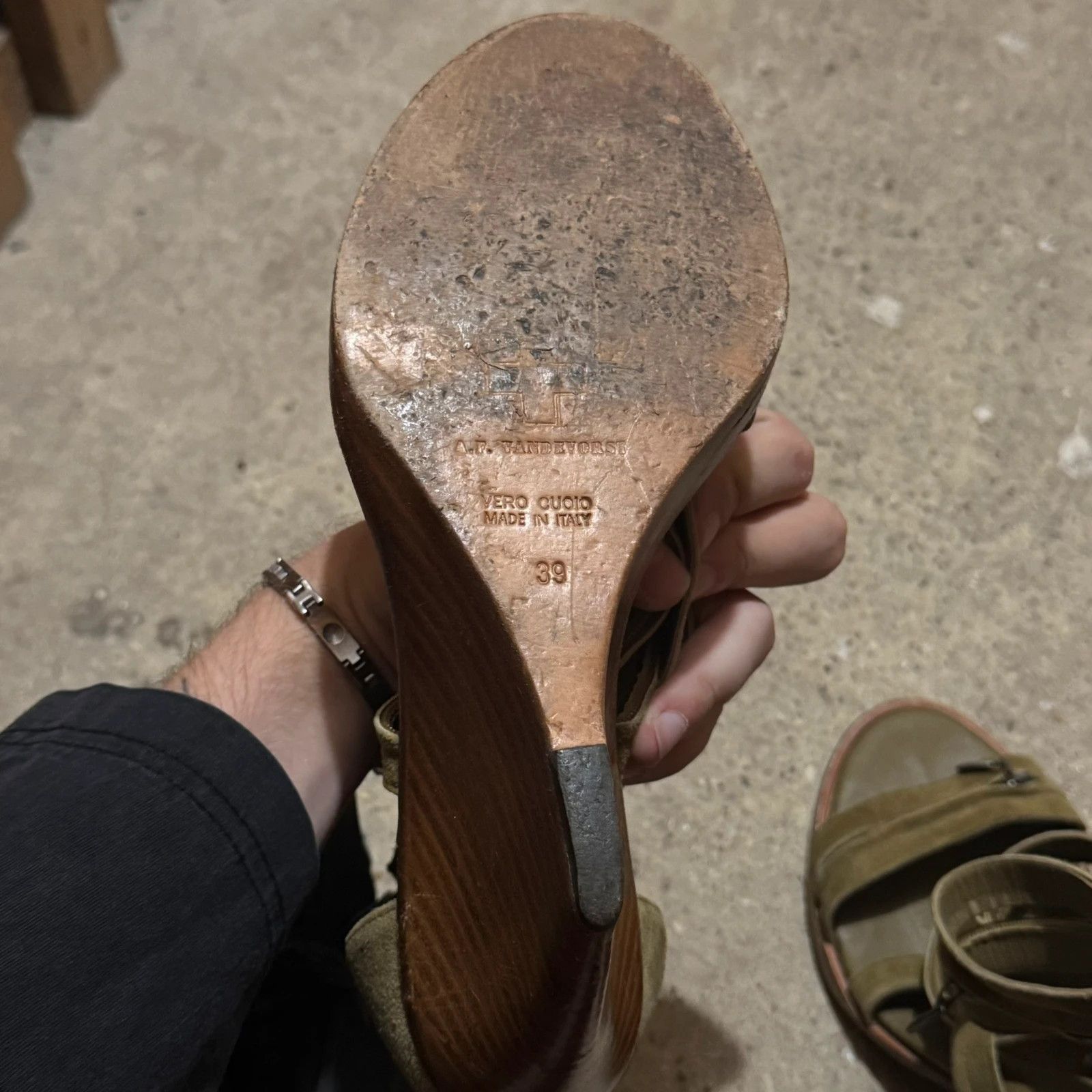 A.F. Vandevorst A.F. Vandevorts wedge multi zip sandals Size US 9 / IT 39 - 9 Thumbnail
