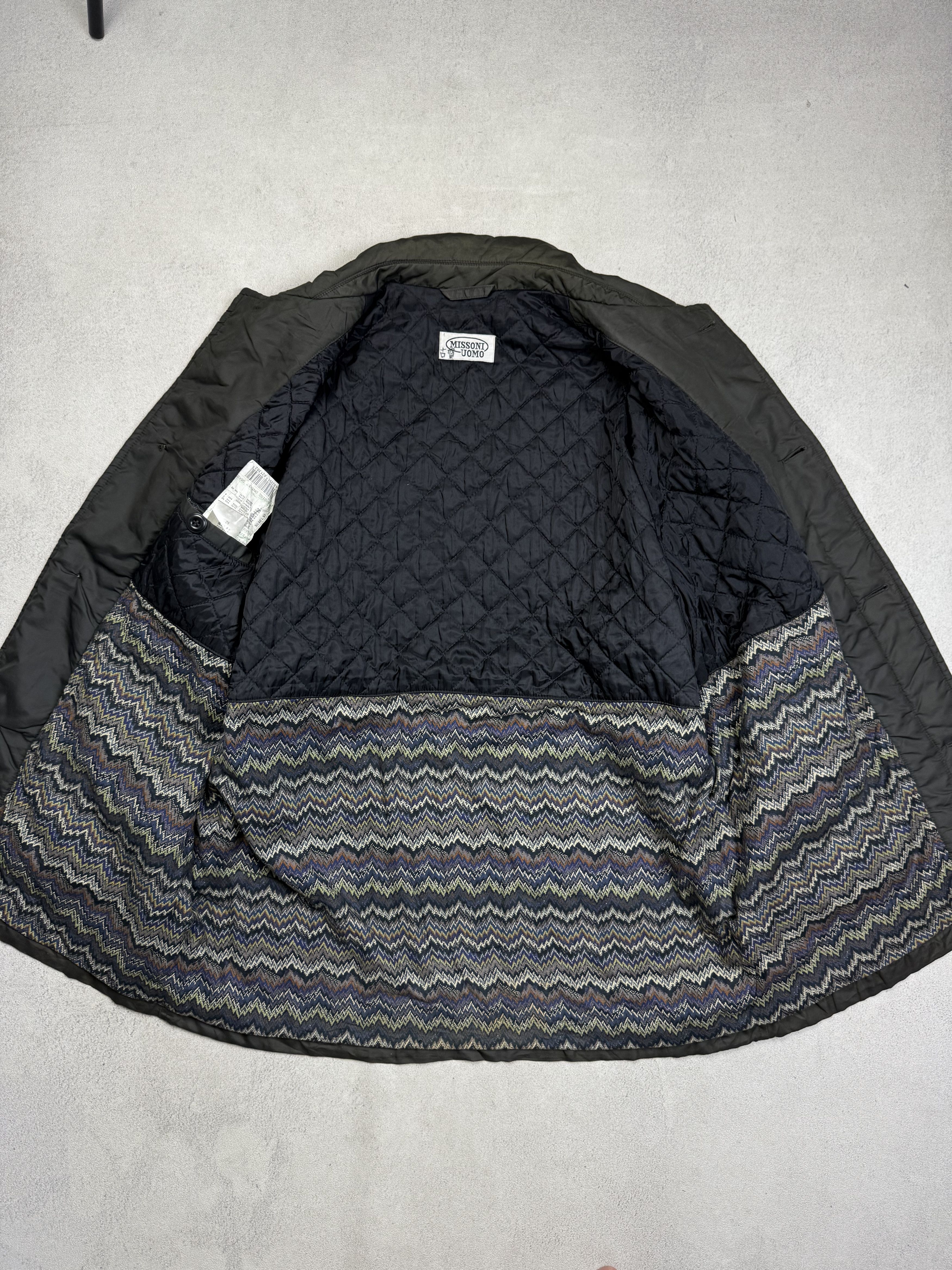 Missoni Vintage Missoni Uomo Coat Jacket Size US L / EU 52-54 / 3 - 9 Thumbnail