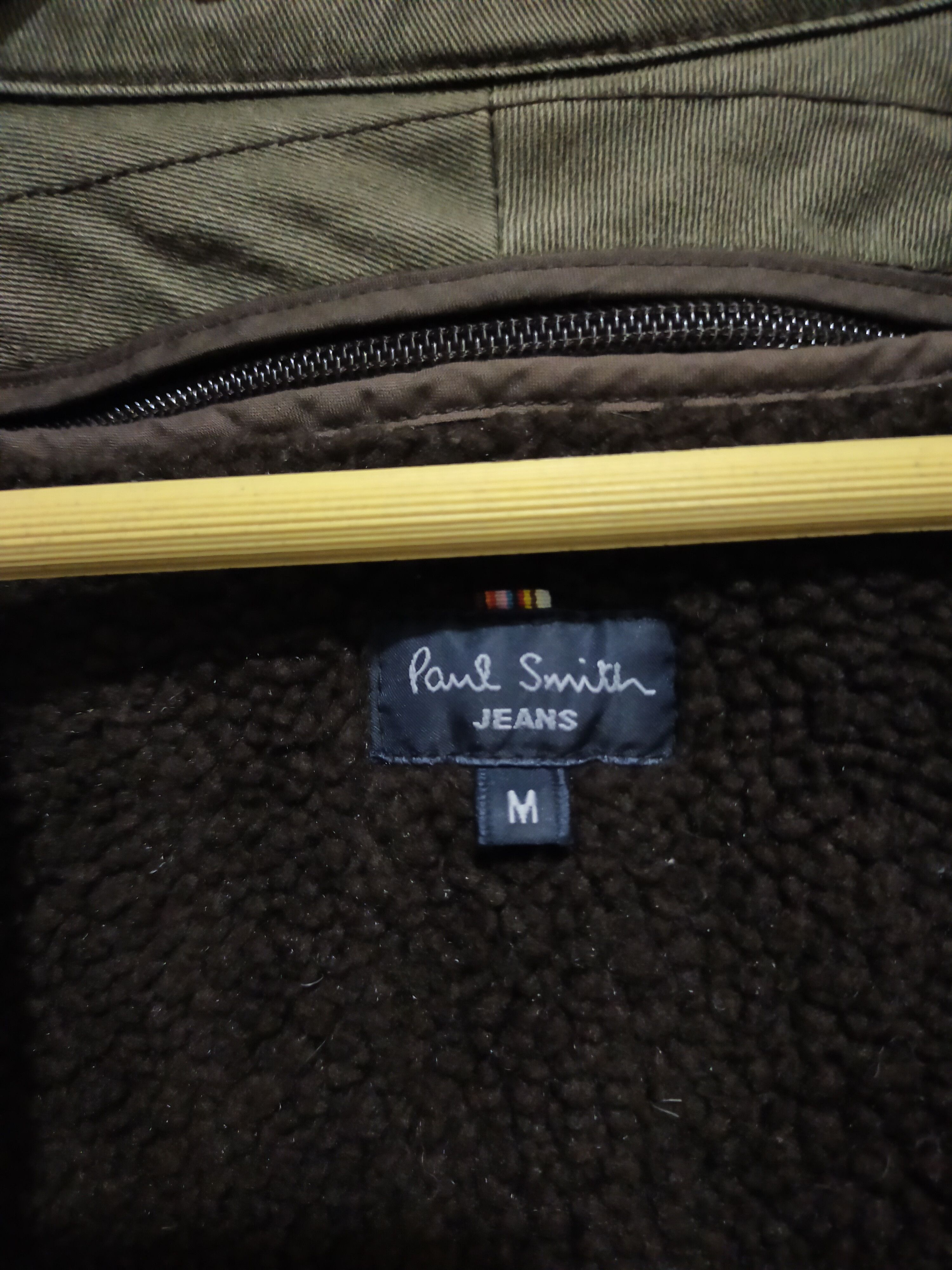 Paul Smith WINTER MEN ARMY GREEN WARM PARKA Size US M / EU 48-50 / 2 - 5 Thumbnail