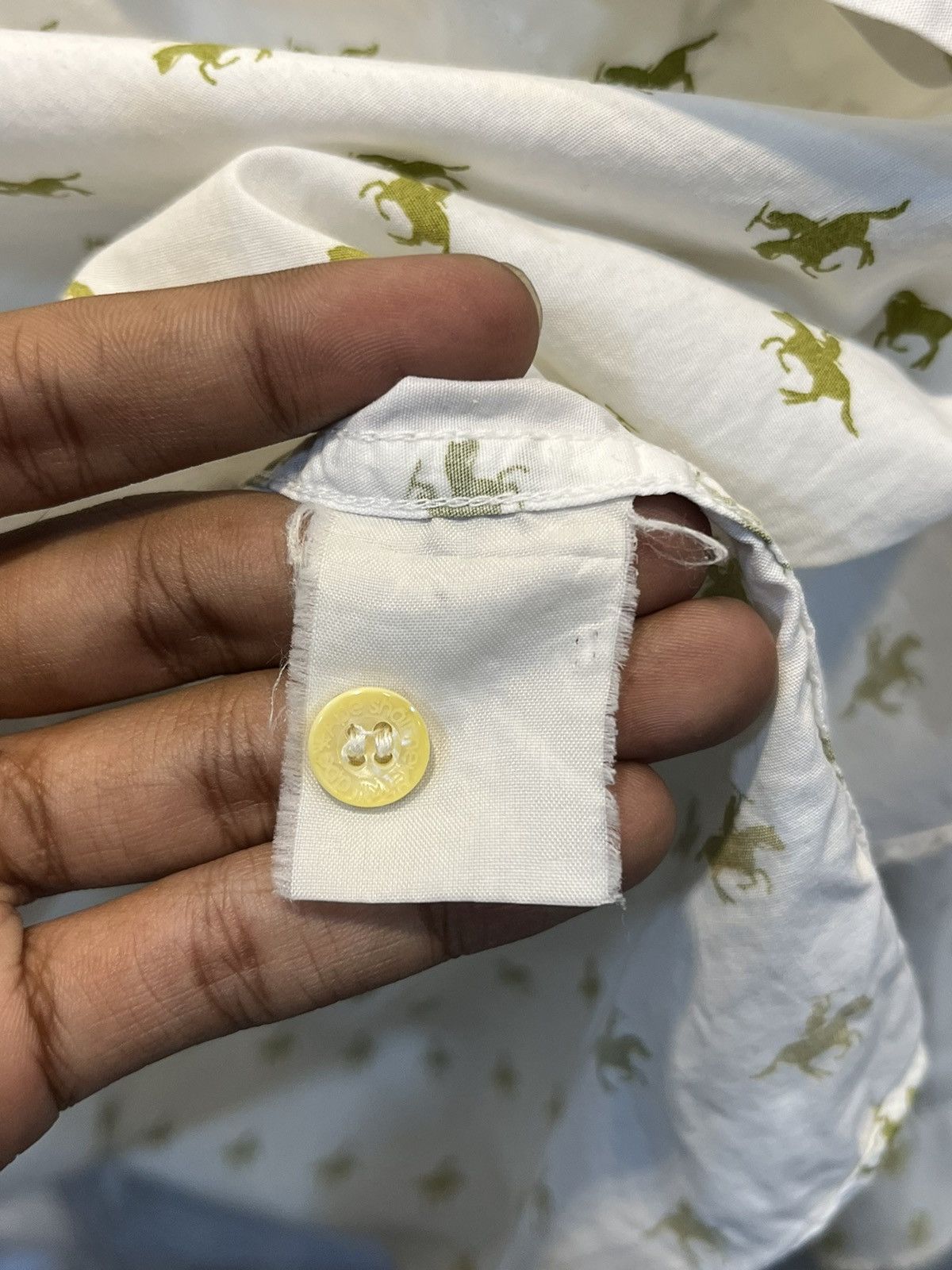 Bape A BATHING APE BUTTON UP SHIRT Size US L / EU 52-54 / 3 - 7 Thumbnail