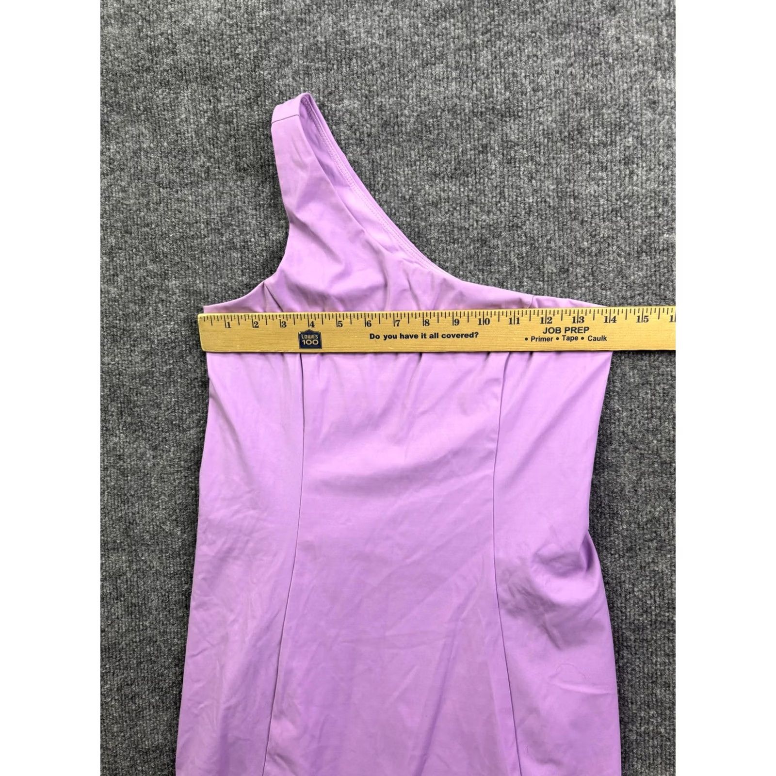 Outdoor Voices Outdoor Voices Dress Womens Small Purple One Shoulder A-Line Sundress Casual Size S / US 4 / IT 40 - 2 Thumbnail