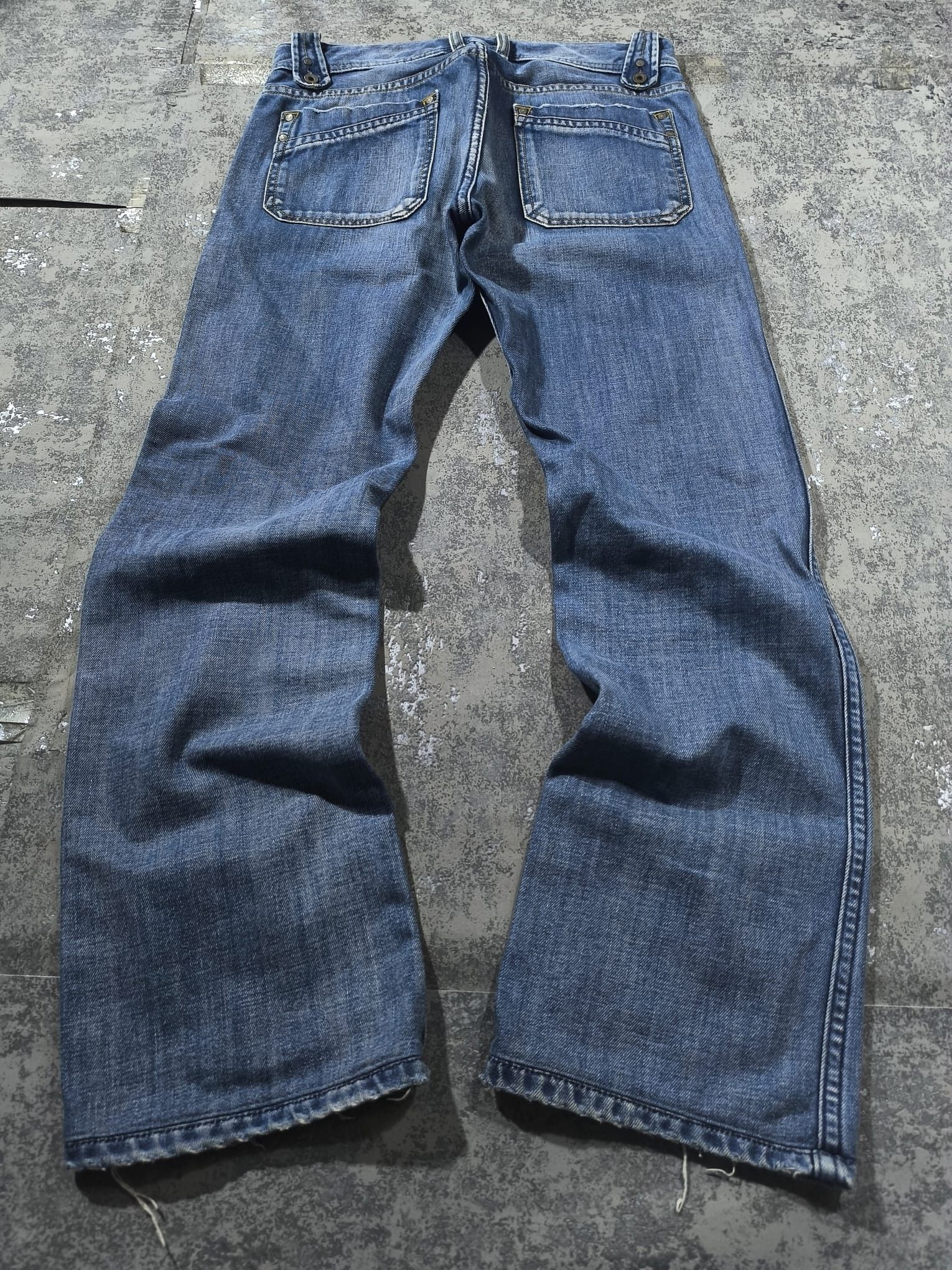 Diesel VTG DIESEL KARDEEF LOOSE STRAIGHT BIG POCKETS JEANS Size US 32 / EU 48 - 10 Thumbnail