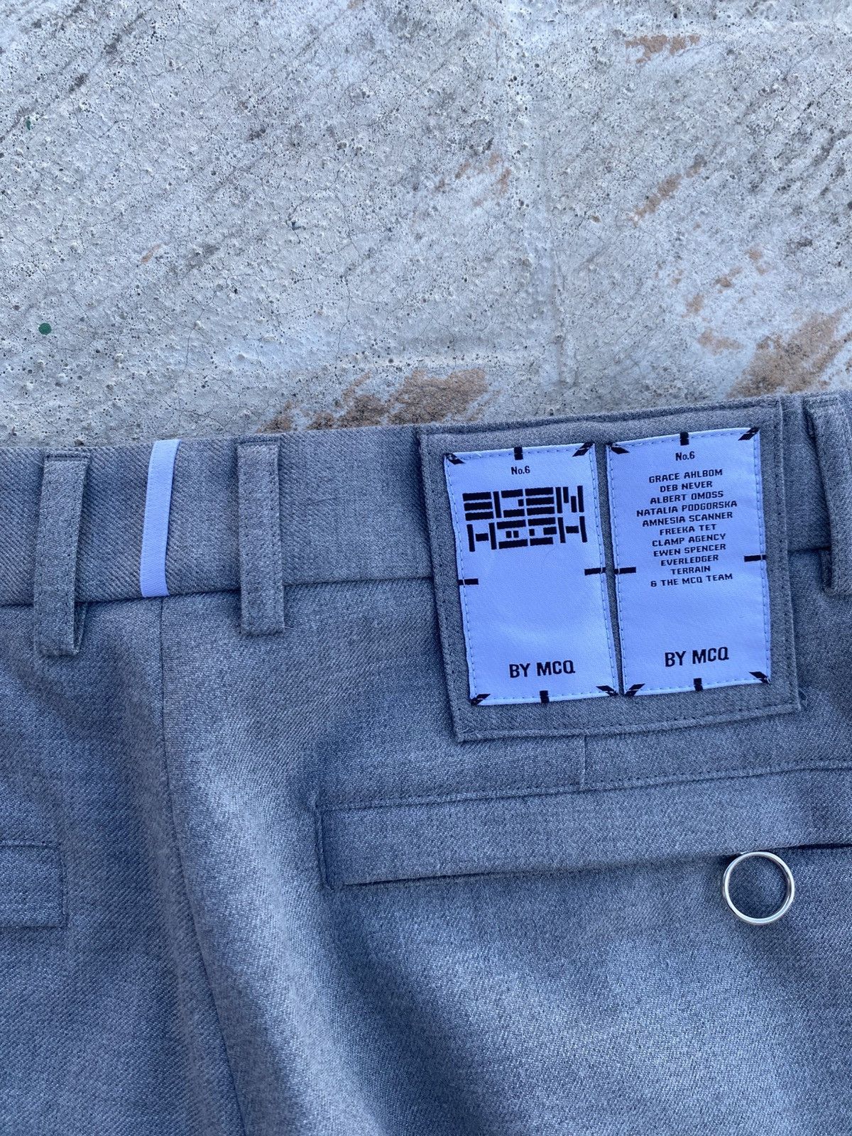 Alexander McQueen Eden high by mcq school pant 2020 Size US 31 - 15 Thumbnail