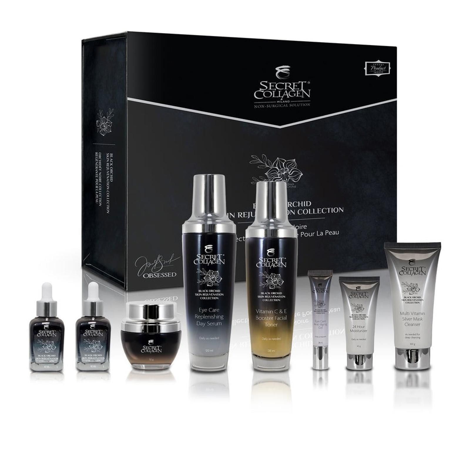 Other Secret Collagen Black Orchid Skin Rejuvenation Set 8 pc Size ONE SIZE - 1 Thumbnail