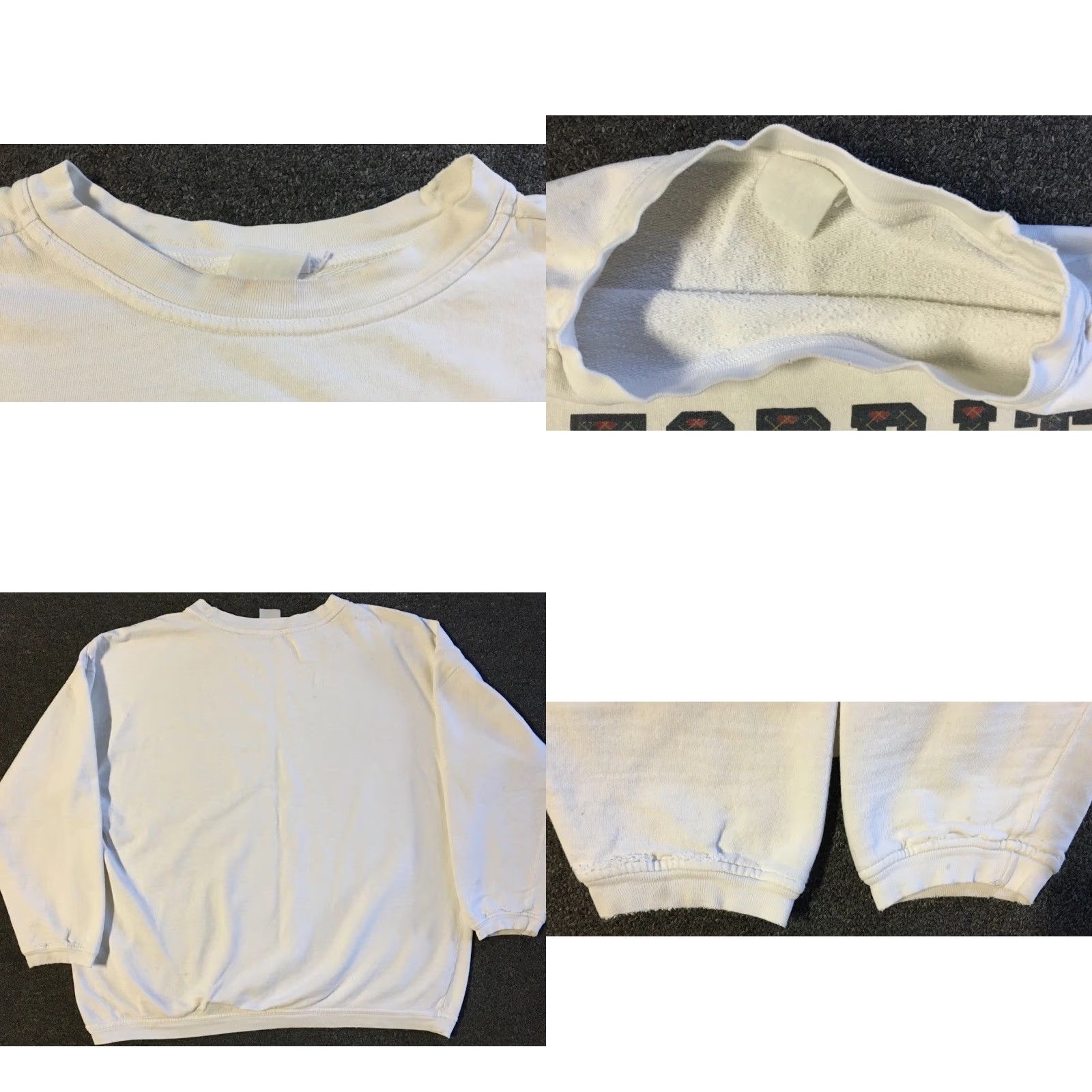 Quiksilver Vtg 90s Esprit Faded Distress Boxy Sweatshirt L Grunge Skate Surf Gotcha OP 80s Size US L / EU 52-54 / 3 - 9 Thumbnail