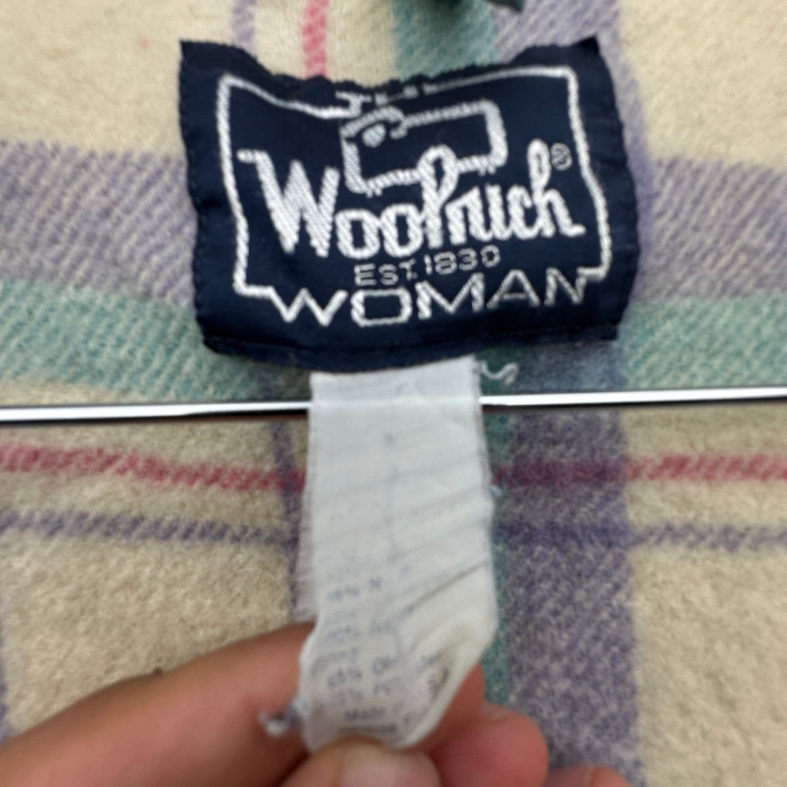 Woolrich Woolen Mills Vintage Woolrich Woman Flannel Plaid Parka Womens M Green Size M / US 6-8 / IT 42-44 - 3 Thumbnail