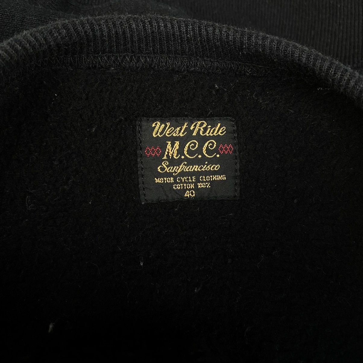 WEST RIDE A.M.C. Black Logo Print Long Sleeve Sweater Size US XXS / EU 40 - 11 Thumbnail