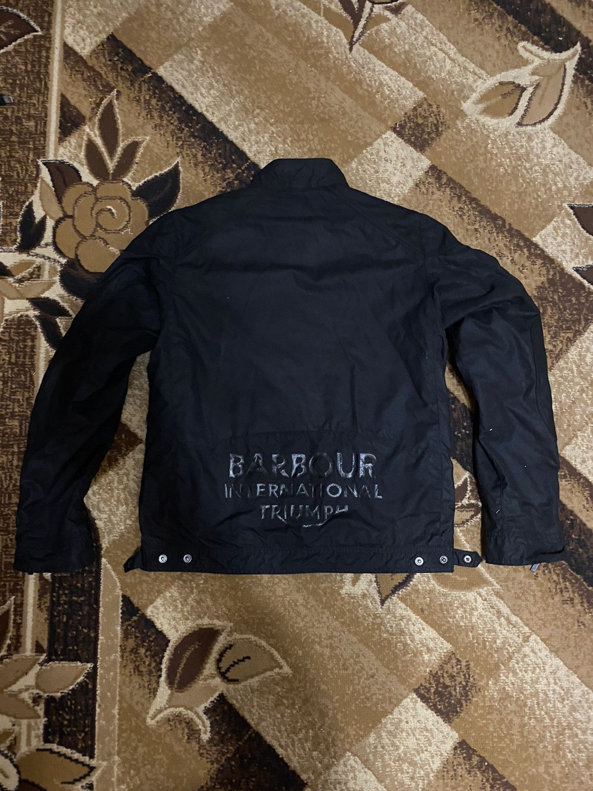 Barbour Barbour Waxed Black Moto Jacket Men’s Size M Size US M / EU 48-50 / 2 - 1 Thumbnail