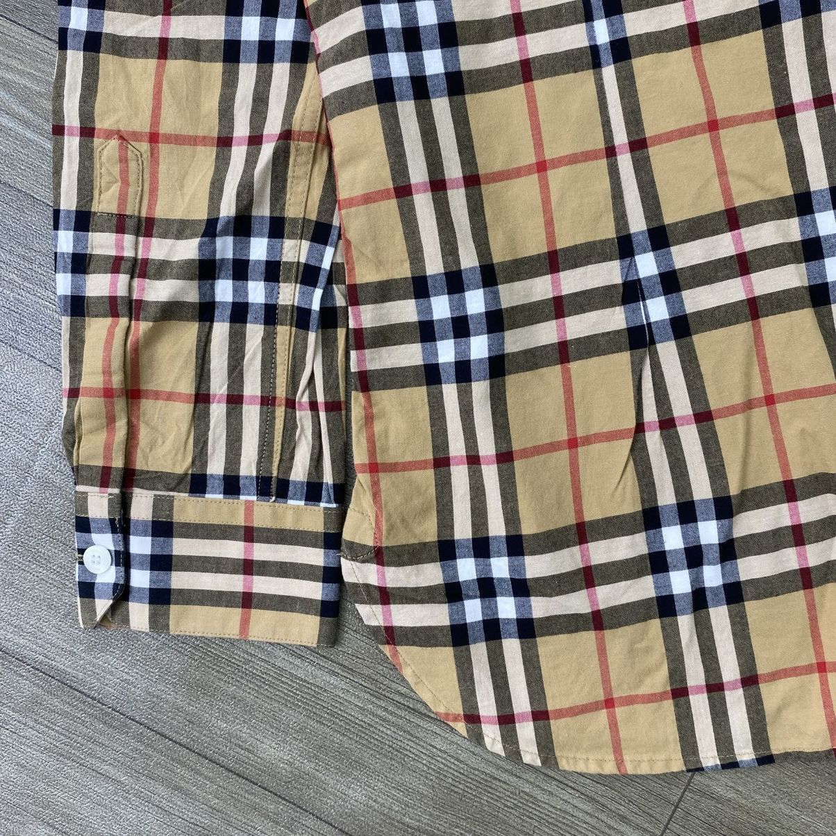 Burberry Burberry London Nova Check Plaid Button Up Shirt Luxury Size US S / EU 44-46 / 1 - 12 Thumbnail