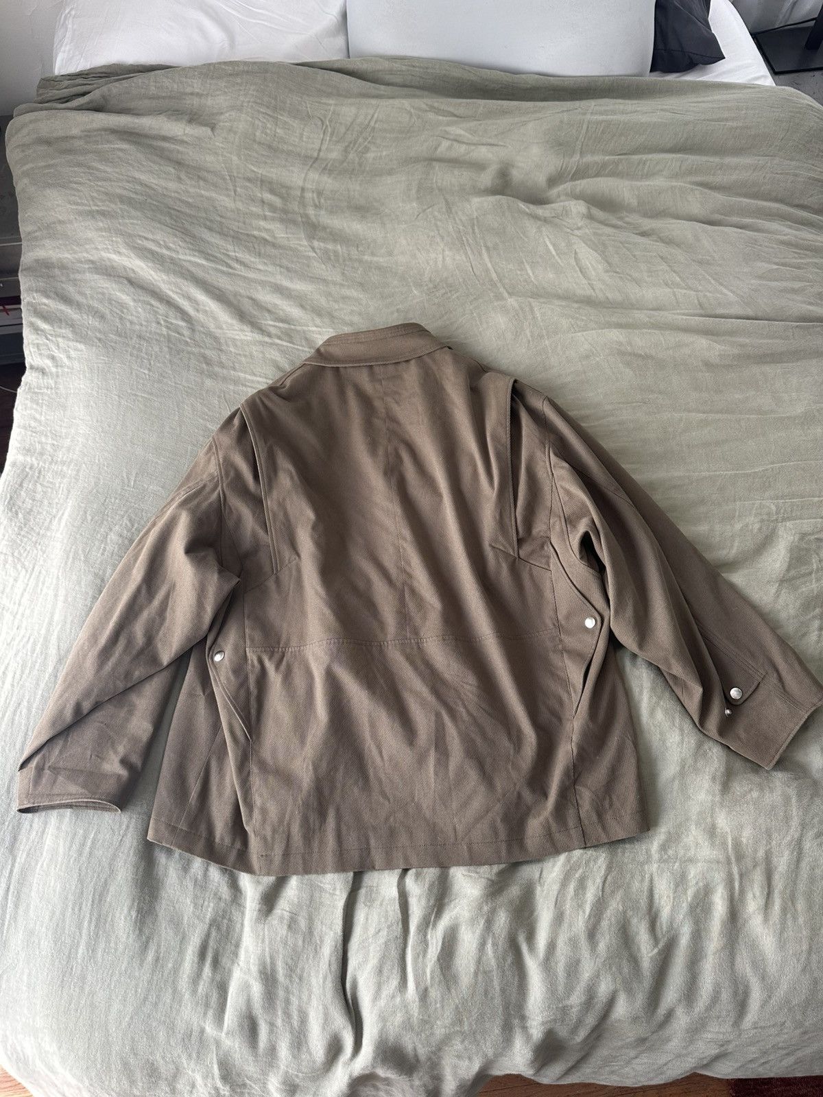 Kiko Kostadinov Annina Coat (brass green) Size US M / EU 48-50 / 2 - 3 Thumbnail