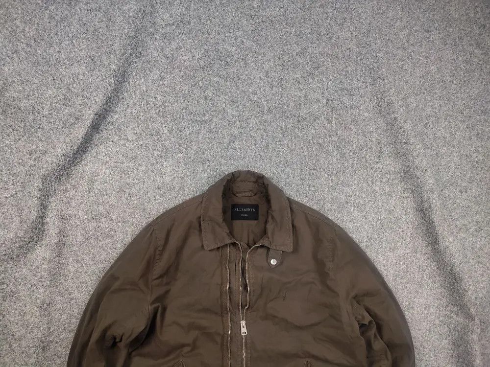 Allsaints Allsaints Nicks Ramskull Military Bomber Jacket Vintage LGB Size US S / EU 44-46 / 1 - 1 Thumbnail