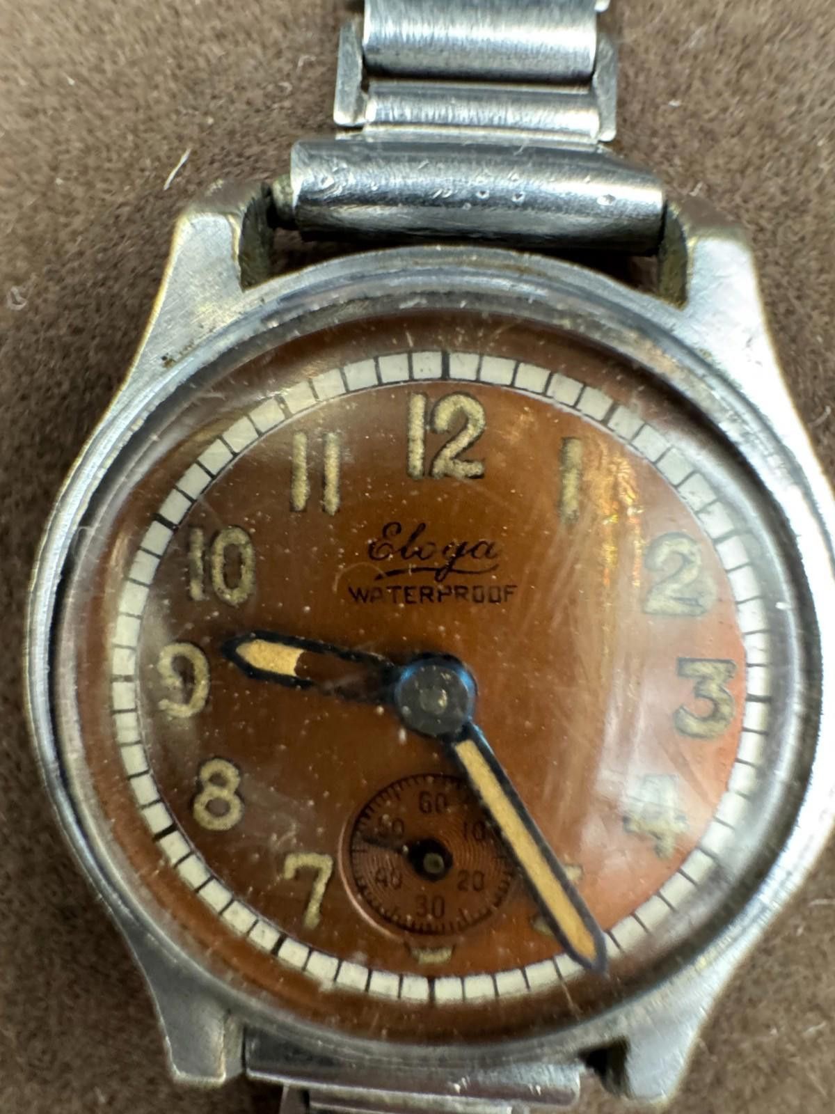 Hardcore Elegance Vintage Eloga Waterproof Swiss Watch AS 964 15 Jewels Manual Size ONE SIZE - 6 Thumbnail