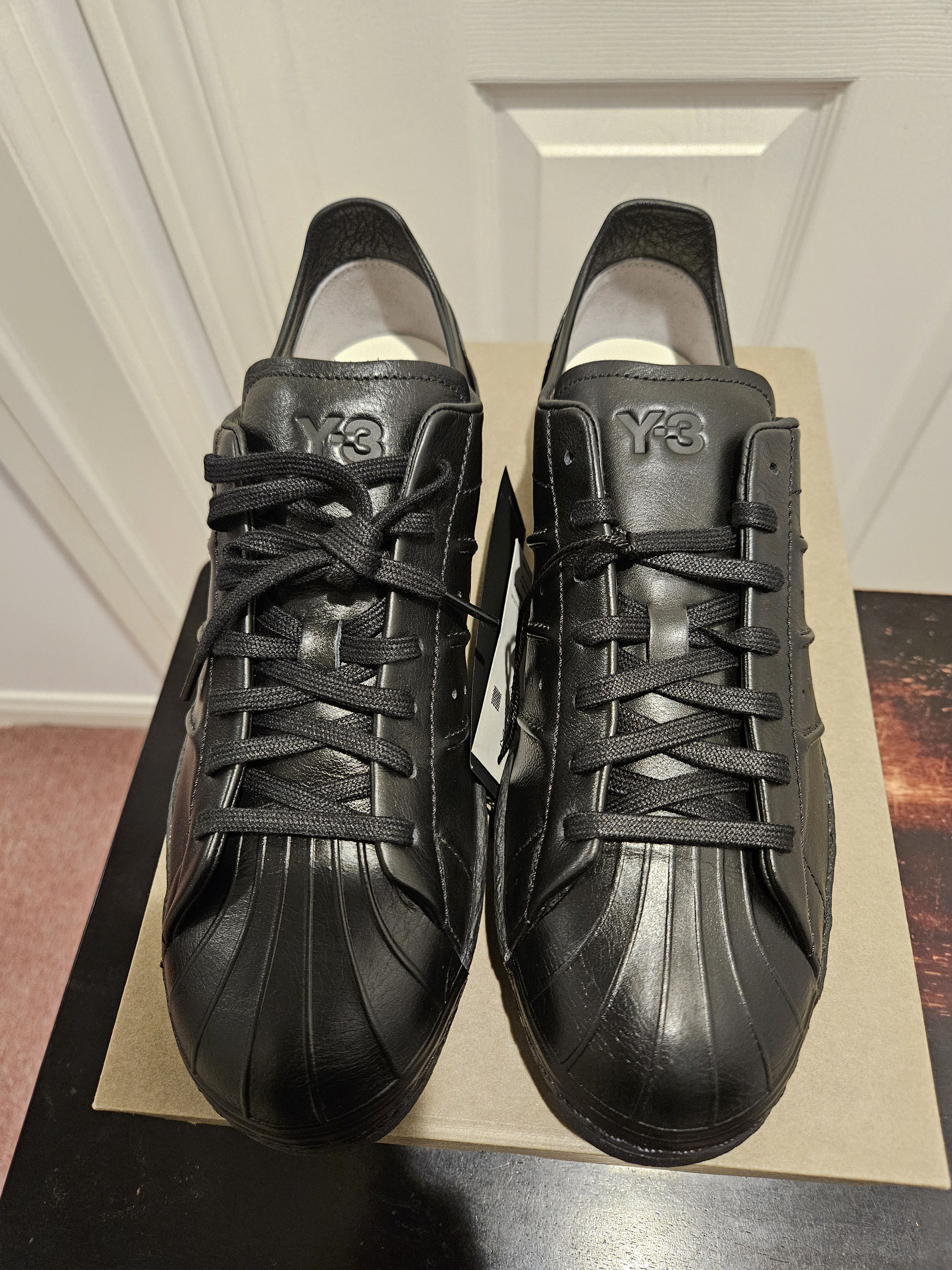 Y-3 Y-3 Triple Black Superstar Size US 8.5 / EU 41-42 - 7 Thumbnail