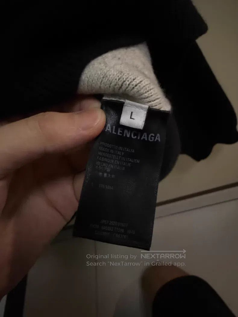 Balenciaga Balenciaga Athlete Sweater Size US L / EU 52-54 / 3 - 3 Thumbnail
