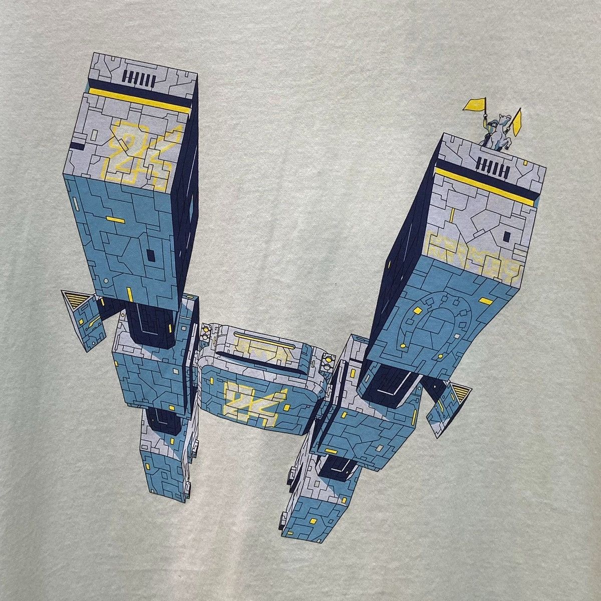 Hermes HERMES Pattern Printing T-Shirt Size US L / EU 52-54 / 3 - 3 Thumbnail