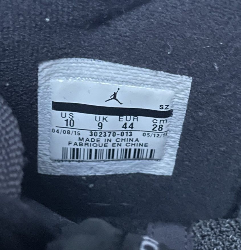 Jordan Brand Air Jordan 9 (IX) “Anthracite” Size US 10 / EU 43 - 8 Thumbnail