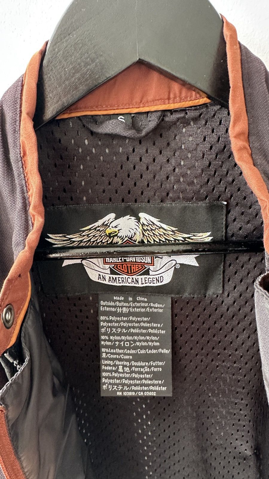 Harley Davidson Harley-Davidson Archival Moto Jacket Black/Copper Embroidery Size S / US 4 / IT 40 - 20 Thumbnail