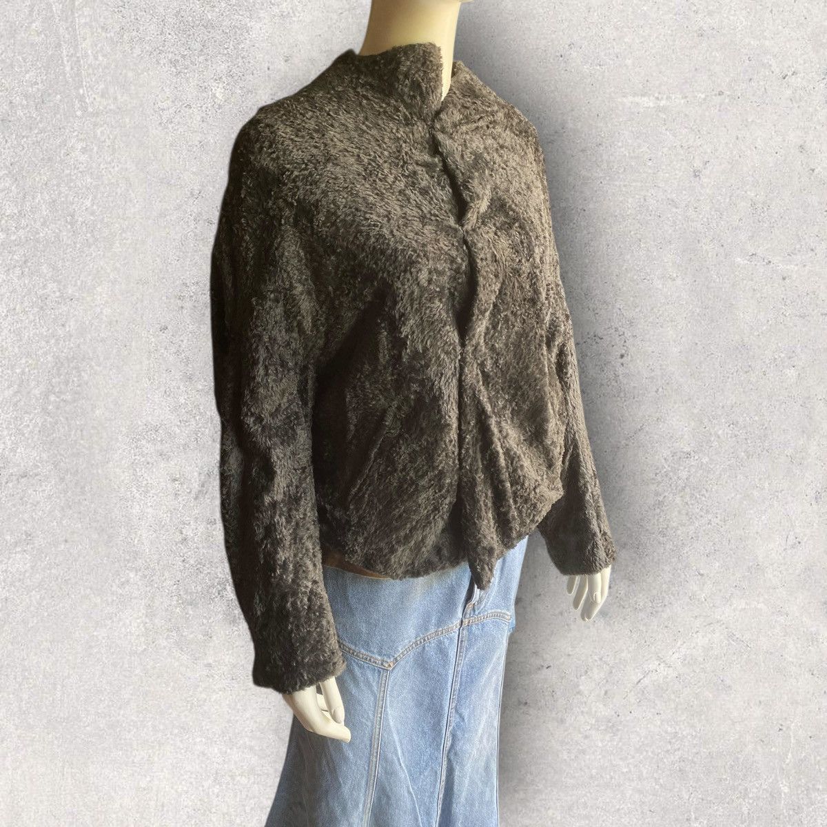 Yohji Yamamoto Fall12 Oversize Shearling Jacket Size S / US 4 / IT 40 - 3 Thumbnail