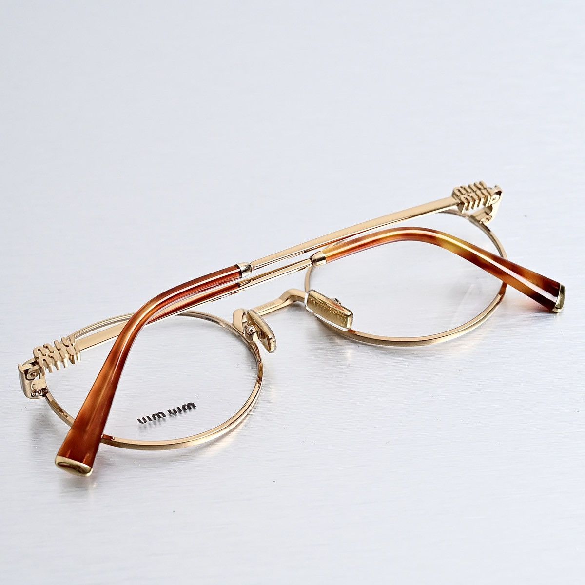 Miu Miu MIU MIU 0MU 52XV GLASSES Size ONE SIZE - 8 Thumbnail