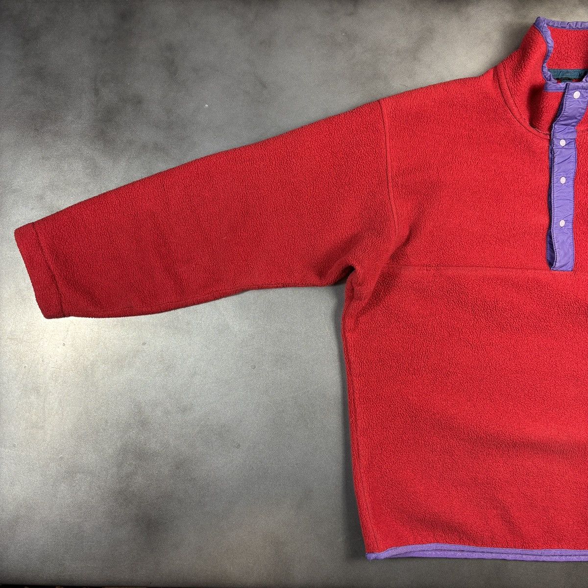 Patagonia × Vintage Vintage Patagonia Synchilla Fleece Pullover 1990s Quarter Size US M / EU 48-50 / 2 - 7 Thumbnail