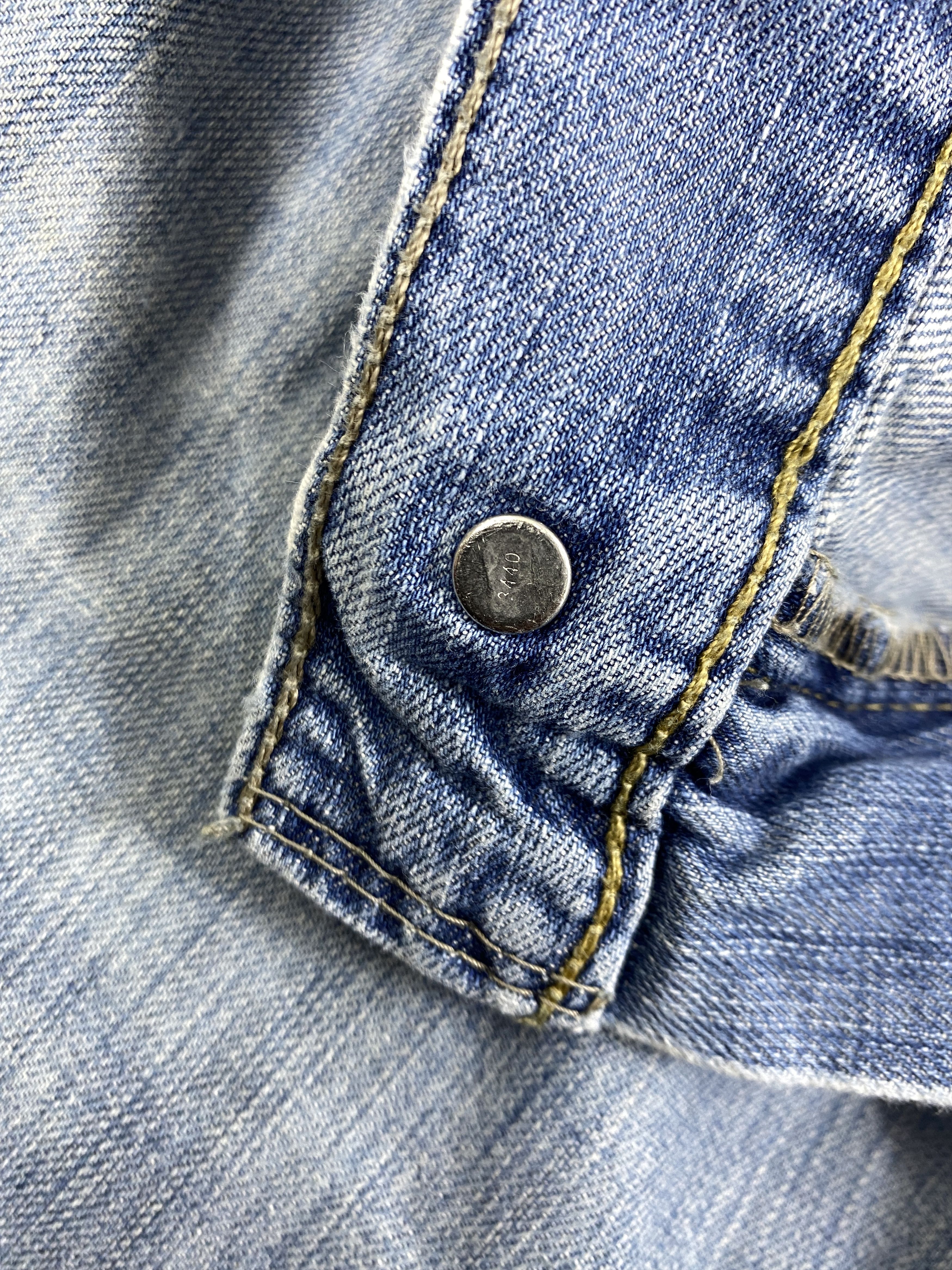 Japanese Brand Vintage Levi's 569 Denim 38 x 31.5 -JN376 Size US 38 / EU 54 - 7 Thumbnail