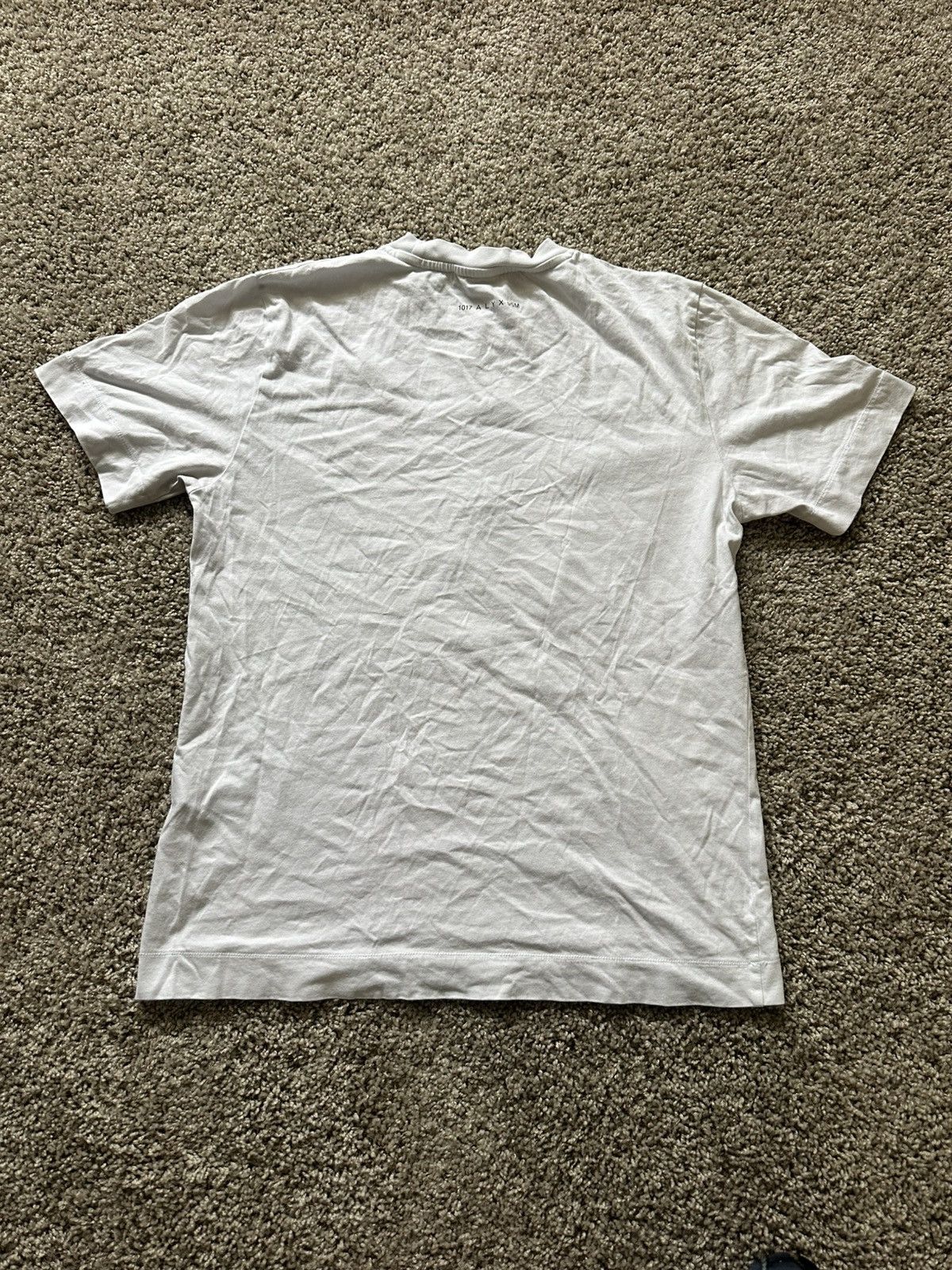 1017 ALYX 9SM White Cotton T-Shirt Size US S / EU 44-46 / 1 - 2 Thumbnail