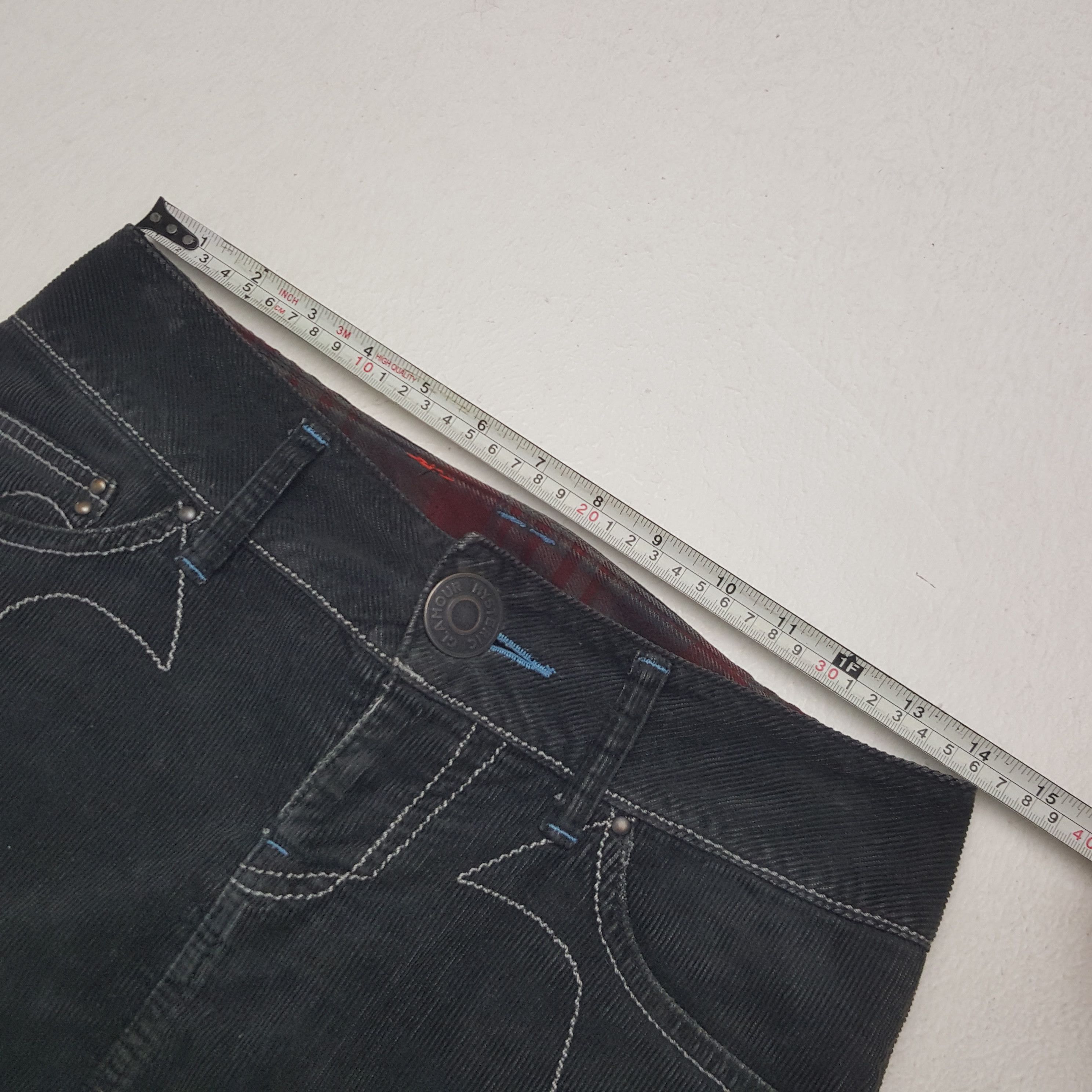 Hysteric Glamour × Japanese Brand × Vintage Vintage Hysteric Glamour Japanese Brand Custom Art Skirts Size 28" / US 6 / IT 42 - 8 Thumbnail