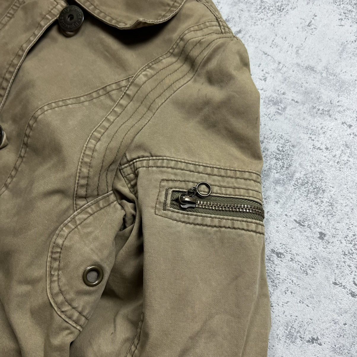 Hysteric Glamour 00s Hysteric Glamour Vintage Heavy Military Coat Jacket Size US S / EU 44-46 / 1 - 7 Thumbnail