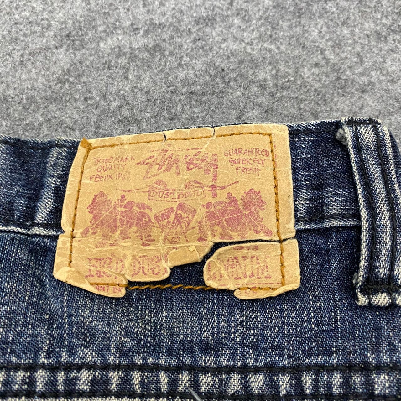Stussy 💥Need Gone💥 Vintage Stussy Sista Distressed Denim Size US 32 / EU 48 - 23 Thumbnail