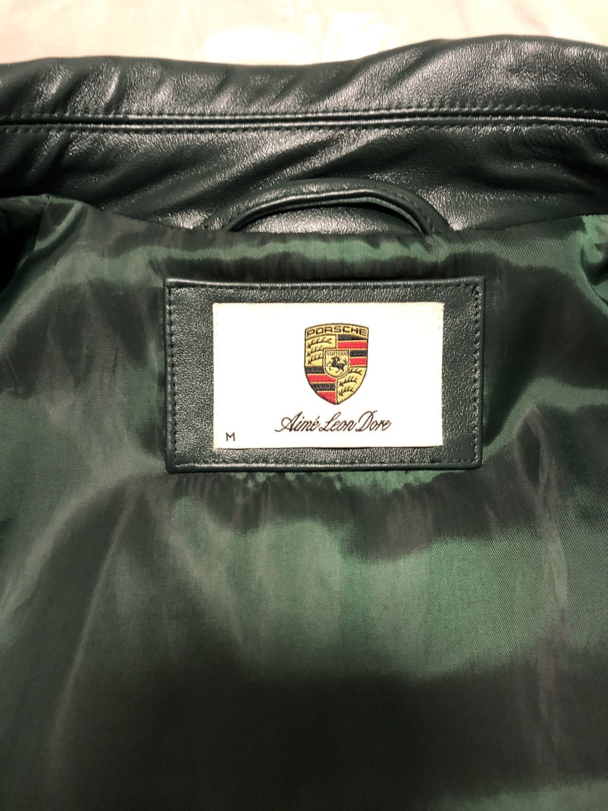 Aime Leon Dore × Porsche Design ALD x Porsche 993 Turbo Leather Club Jacket M Size US M / EU 48-50 / 2 - 8 Thumbnail