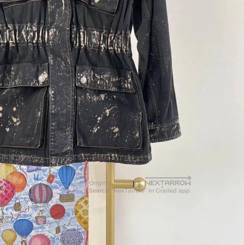 Miu Miu Miu Miu Black Cotton Women's Spring Jacket . Size XS / US 0-2 / IT 36-38 - 4 Thumbnail