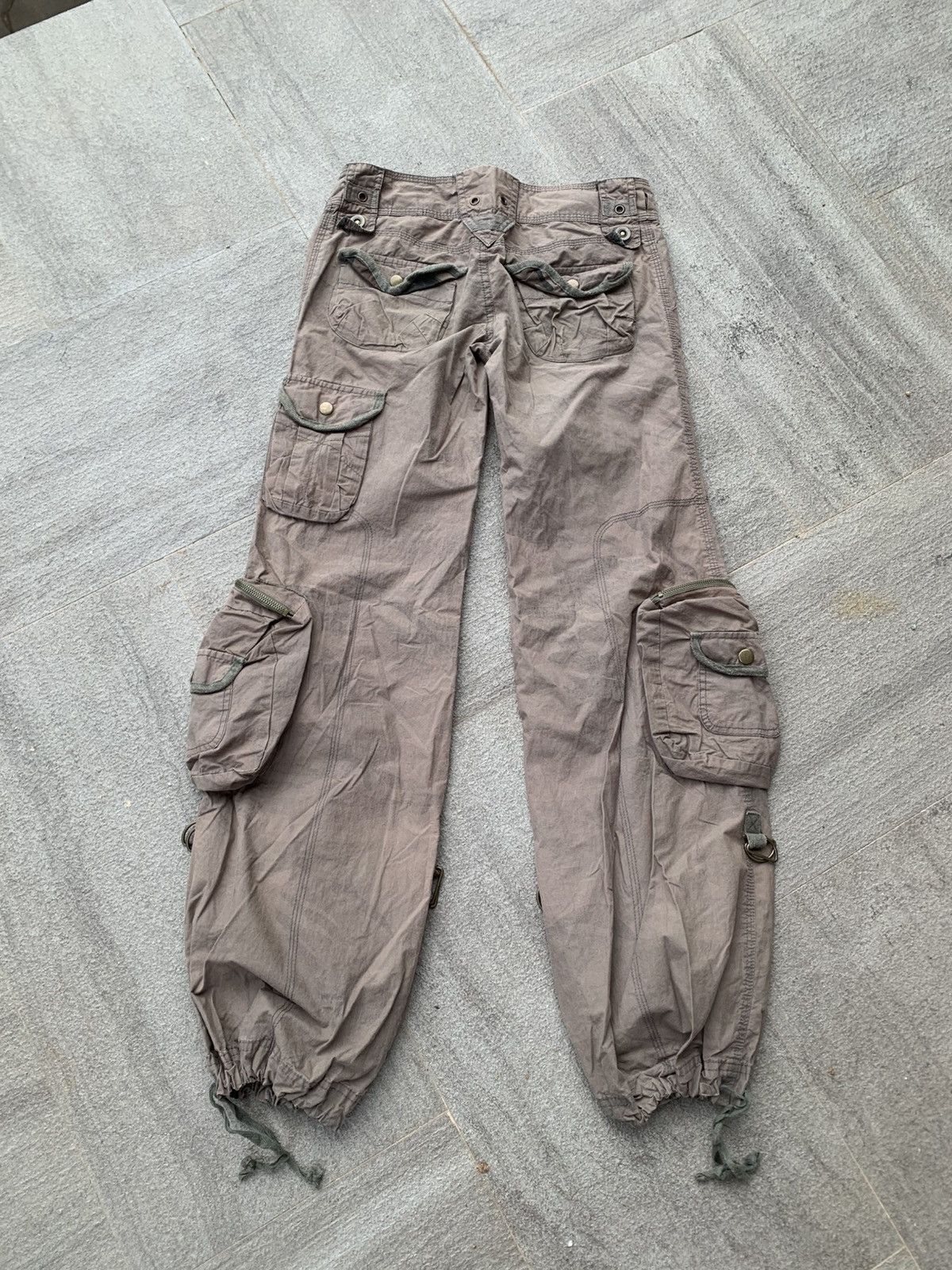 Japanese Brand Spiral Girl Cargo Pants Size 30" / US 8 / IT 44 - 5 Thumbnail