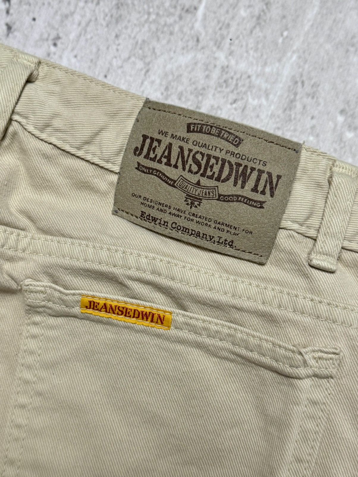 Edwin Vintage Edwin Jeans Made in Japan y2k Trousers Size US 33 - 4 Thumbnail