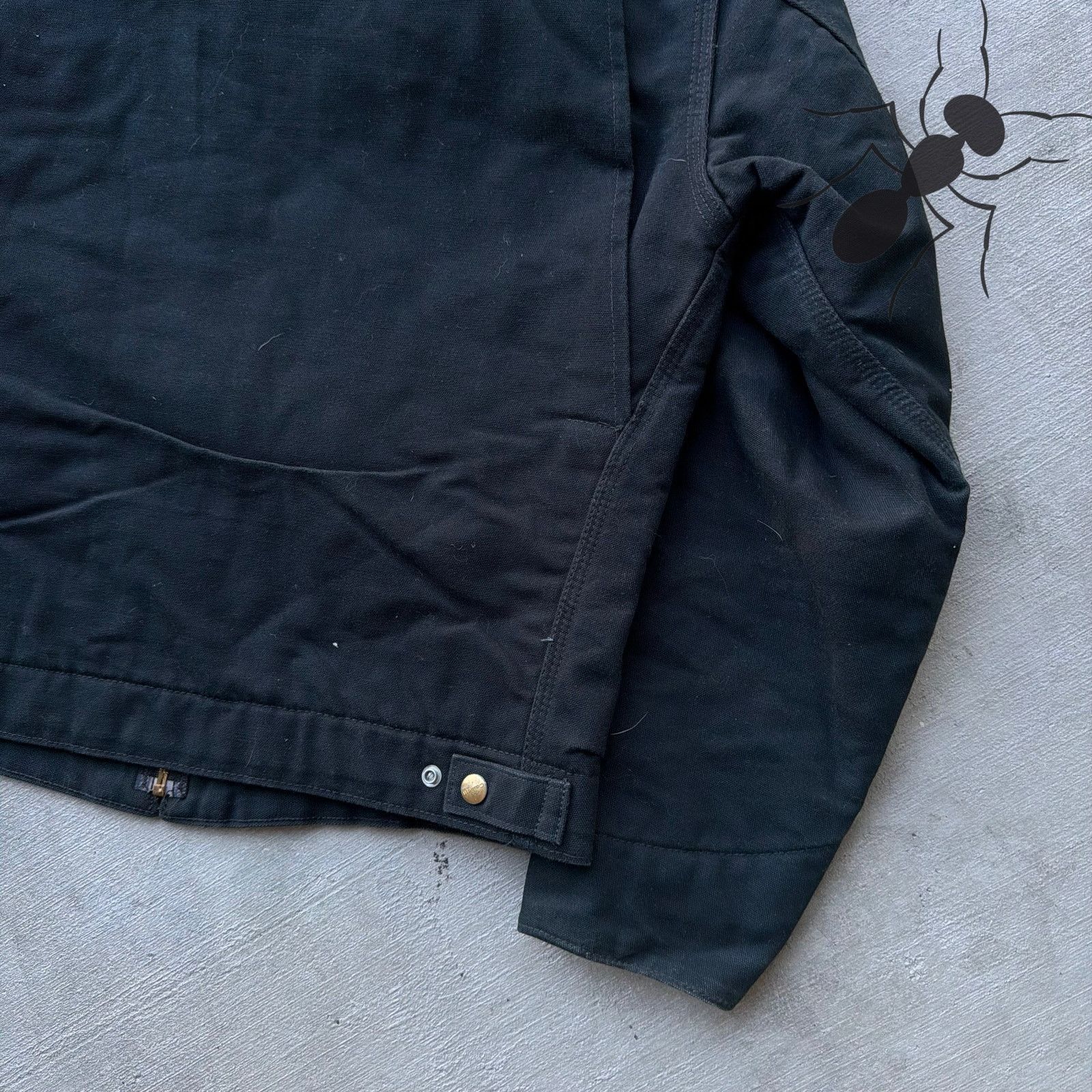 Carhartt × Vintage Carhartt J01 black Detroit work wear jacket Size US S / EU 44-46 / 1 - 8 Thumbnail