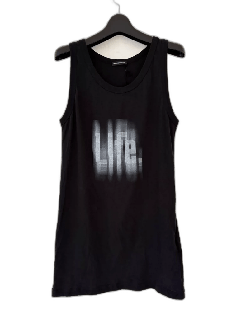 Ann Demeulemeester ANN DEMEULEMEESTER angel Graphic-Print Tank Top