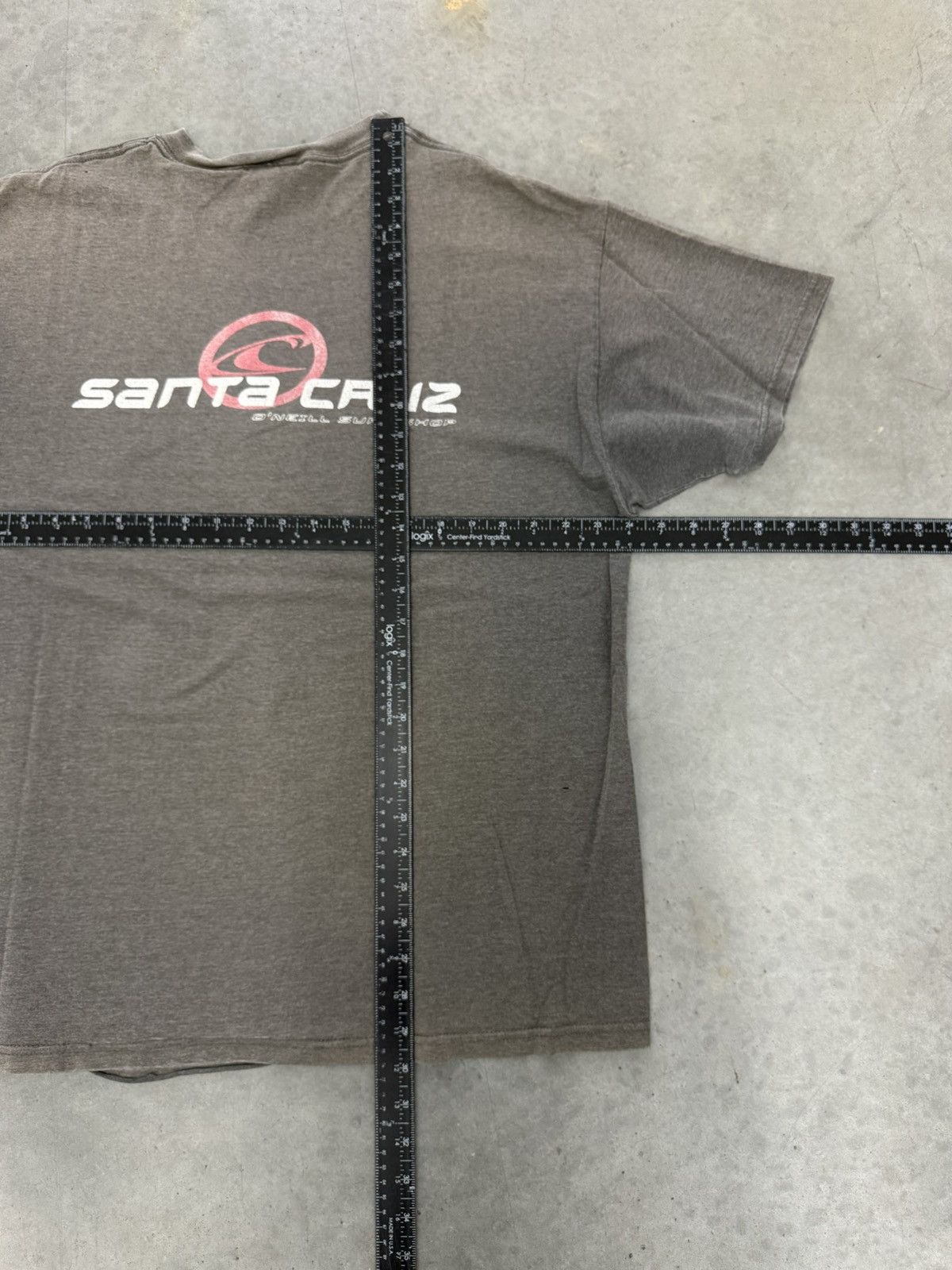 O'Neill O'neill Santa Cruz Surf Faded T Shirt Vintage Y2K 2000s Grey Size US XL / EU 56 / 4 - 6 Thumbnail