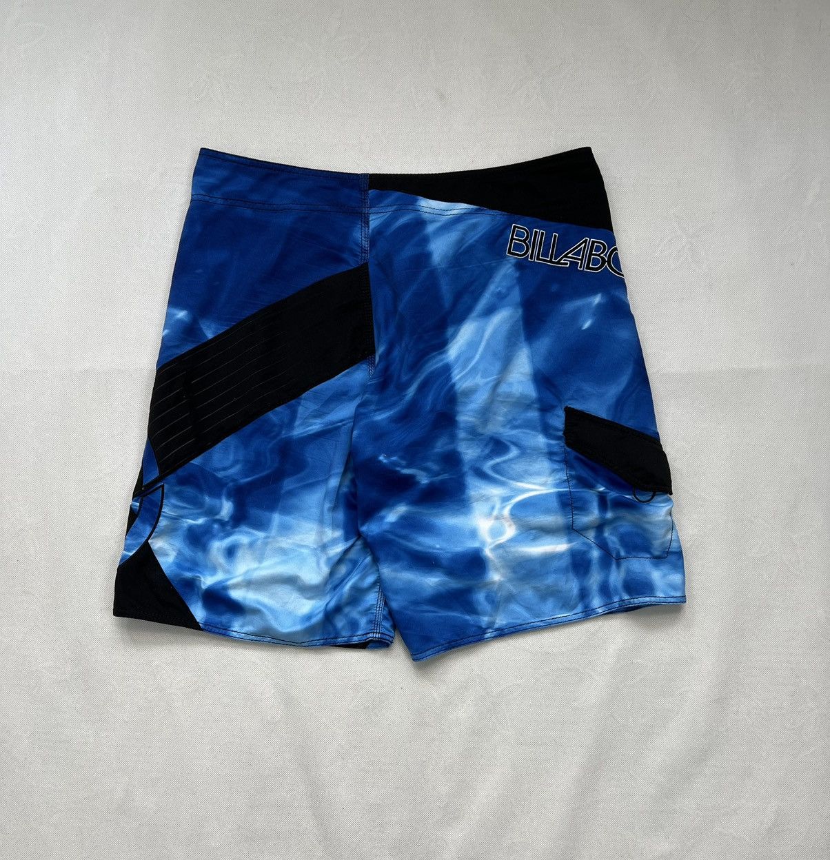 Billabong × Vintage Shorts Billabong Big Logo Blue Surf Style Vintage Size US 38 / EU 54 - 2 Thumbnail