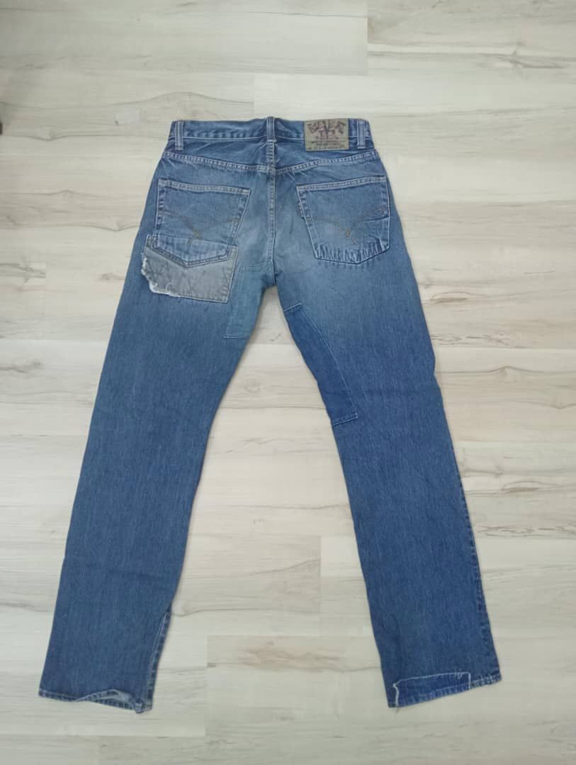 Blue Blue Japan Vintage Distressed Blue Blue Japan Size US 32 / EU 48 - 2 Thumbnail