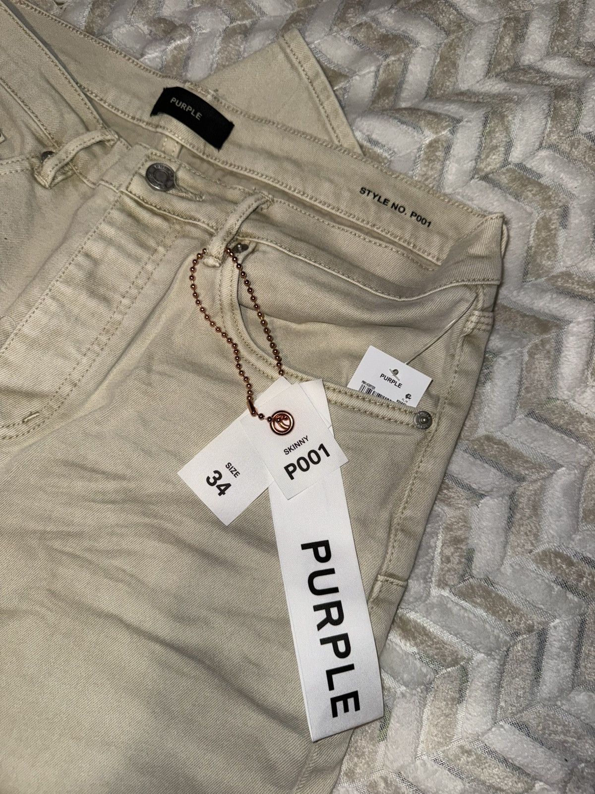 Purple Brand P001 Haze Pelican Jeans Size US 34 / EU 50 - 1 Thumbnail