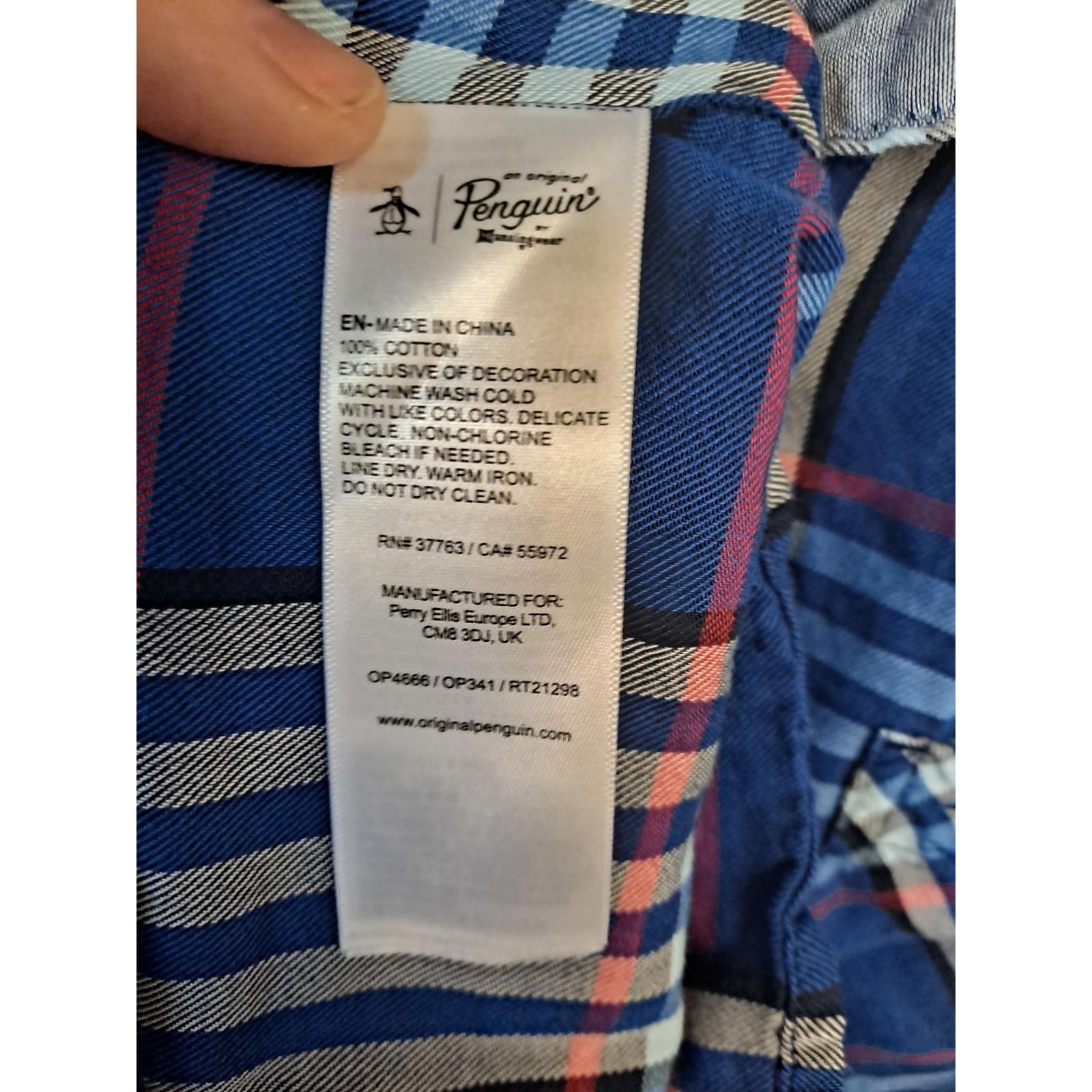 Other Penguin by Munsingwear Blue, White and Red Plaid Size Large Size US L / EU 52-54 / 3 - 8 Thumbnail