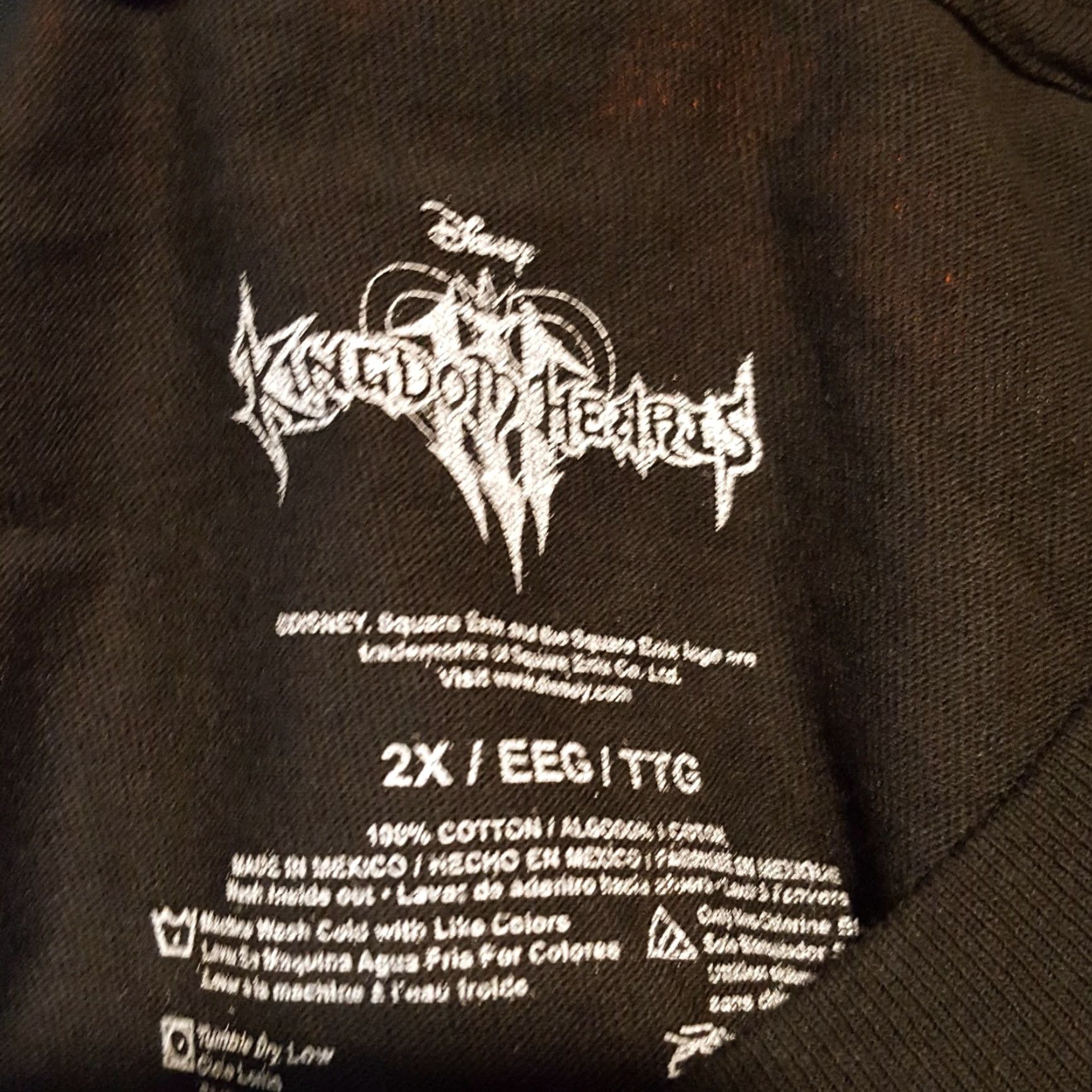 Disney VINTAGE Kingdom Hearts 3 Heartless PlayStation Promo Men's Size 2X Gaming Sony Shirt Size US XXL / EU 58 / 5 - 6 Thumbnail