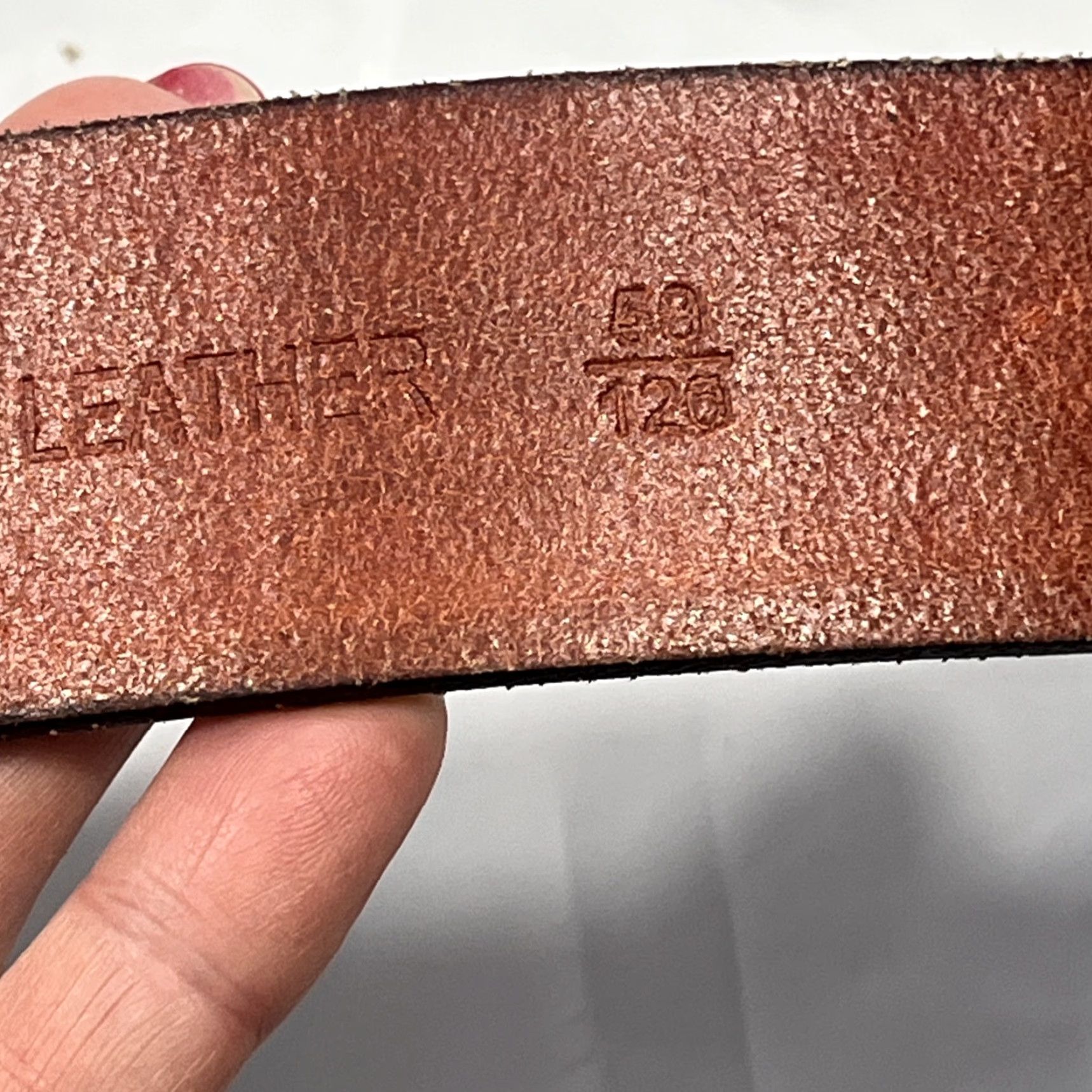 Vintage VINTAGE Western 3D Embossed LEATHER BELT 35-40” Silver Buckle Unisex Adults Brown 1.5” Leather Belt Buckle Western 50/120 Genuine Leather Handmade Size ONE SIZE - 7 Thumbnail