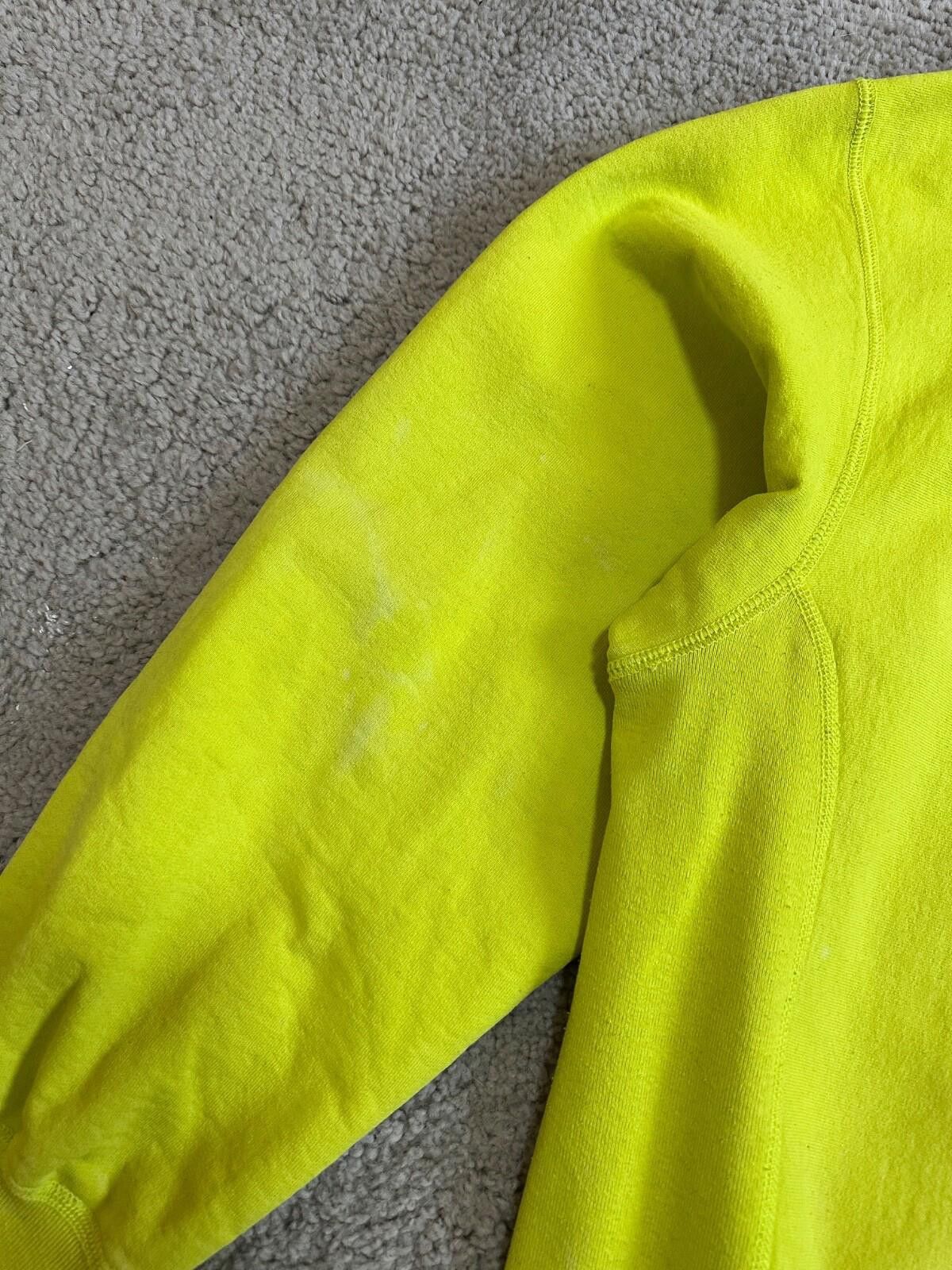 Supreme Supreme Hoodie S Logo Hooded Sweatshirt L Cotton Yellow Used Size US XL / EU 56 / 4 - 10 Thumbnail