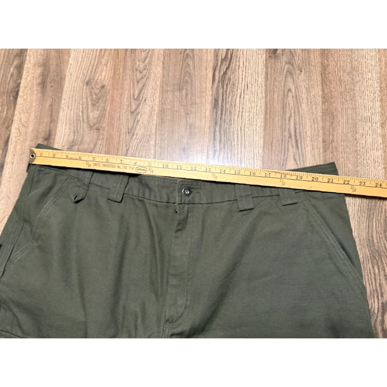 Vintage Duluth Cargo Shorts Mens Size 46 Brown Green Pockets Regular 46 Cargo Shorts Mens Brown Green Vintage No Size US 30 / EU 46 - 7 Thumbnail