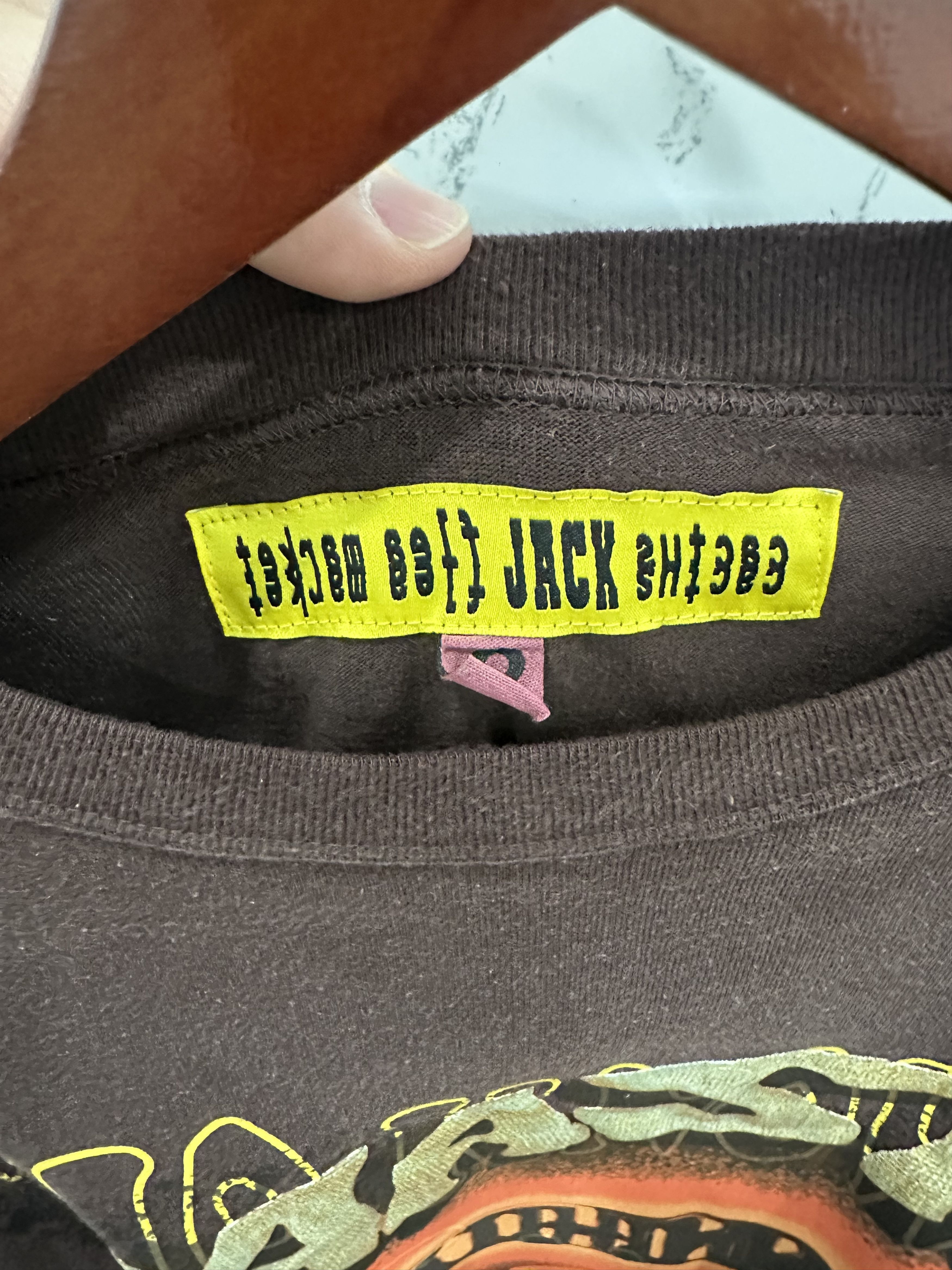 Cactus Plant Flea Market × Travis Scott Travis Scott x Cactus Plant Flea Market Bazaar Tee Brown Size US M / EU 48-50 / 2 - 4 Thumbnail