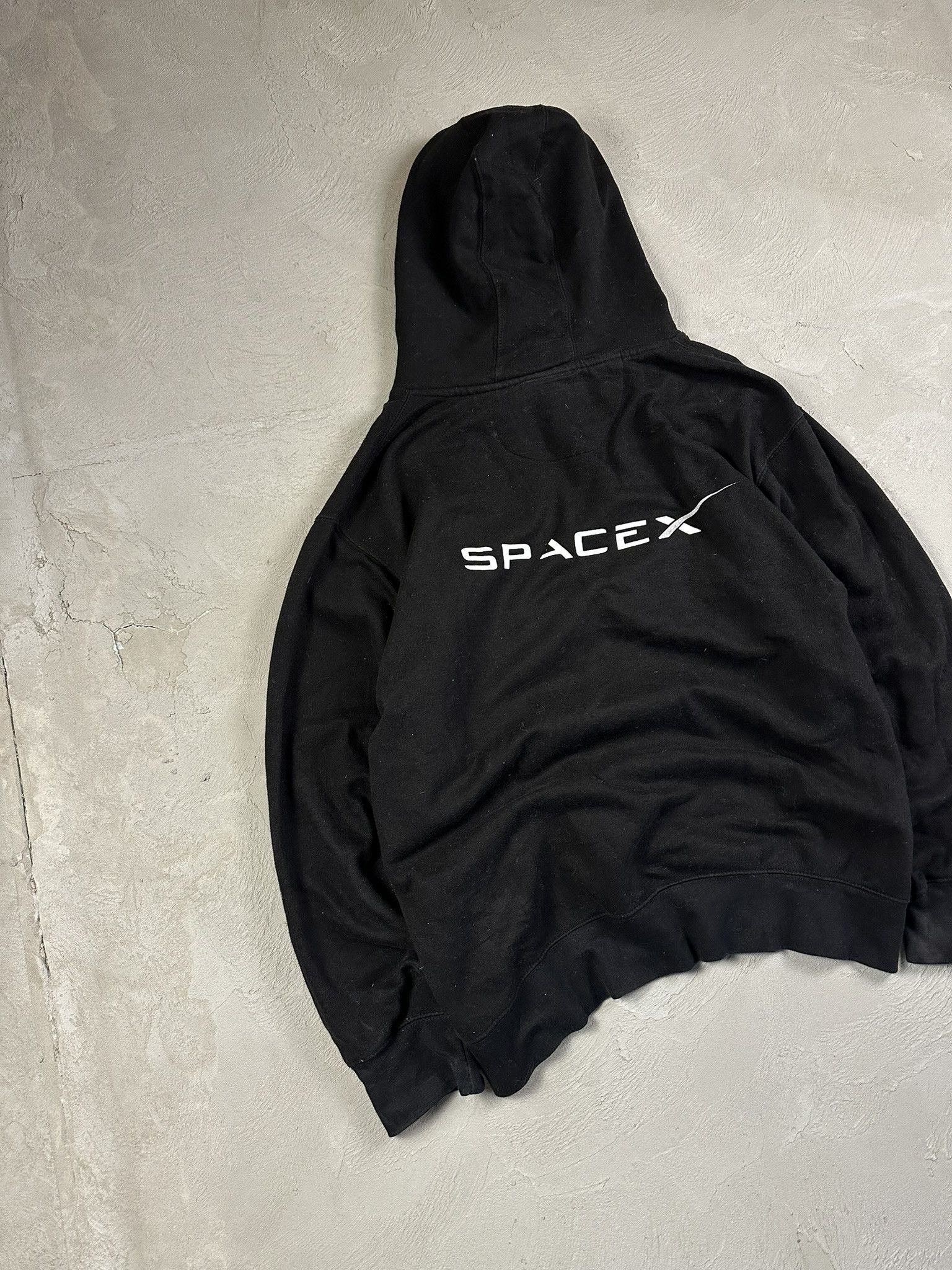 NASA SpaceX Spellout Boxy Oversized Hoodie Size US L / EU 52-54 / 3 - 2 Thumbnail