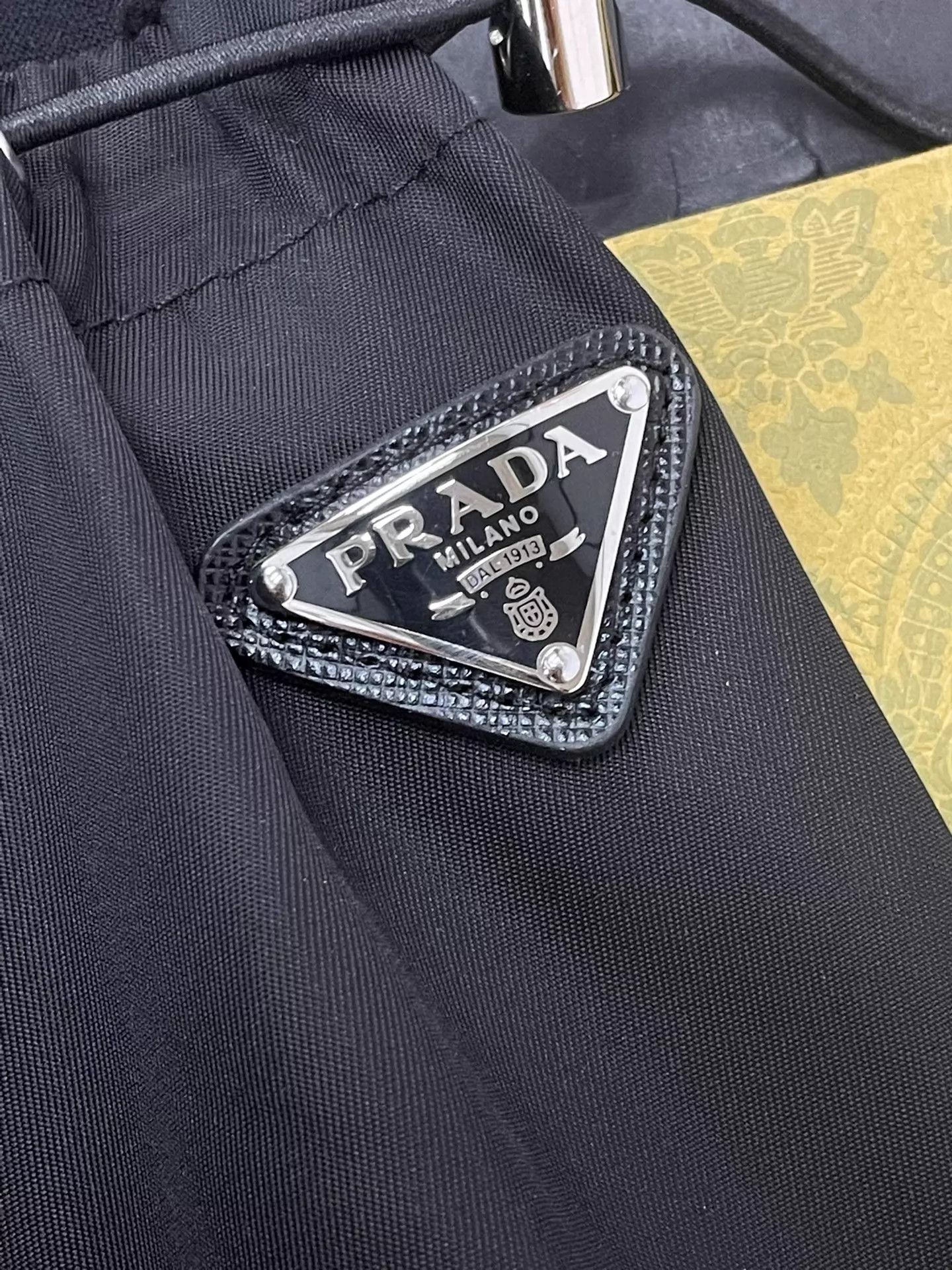 Prada Prada Black Triangle Logo Colorblock Hooded Jacket XS Size XS / US 0-2 / IT 36-38 - 2 Thumbnail